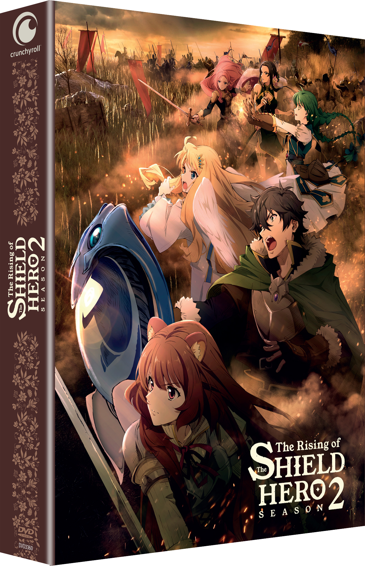 RISING OF THE SHIELD HERO (THE) SAISON 2 - 3 DVD