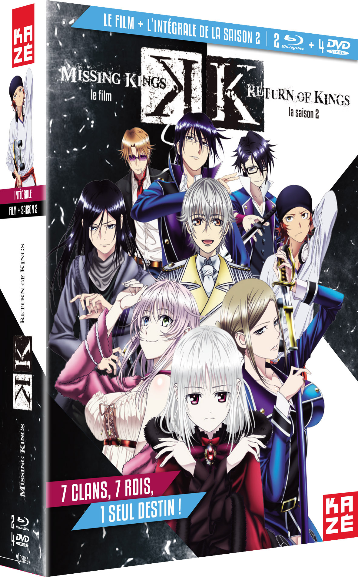K - SAISON 2 + FILM - 3 DVD + BLU-RAY