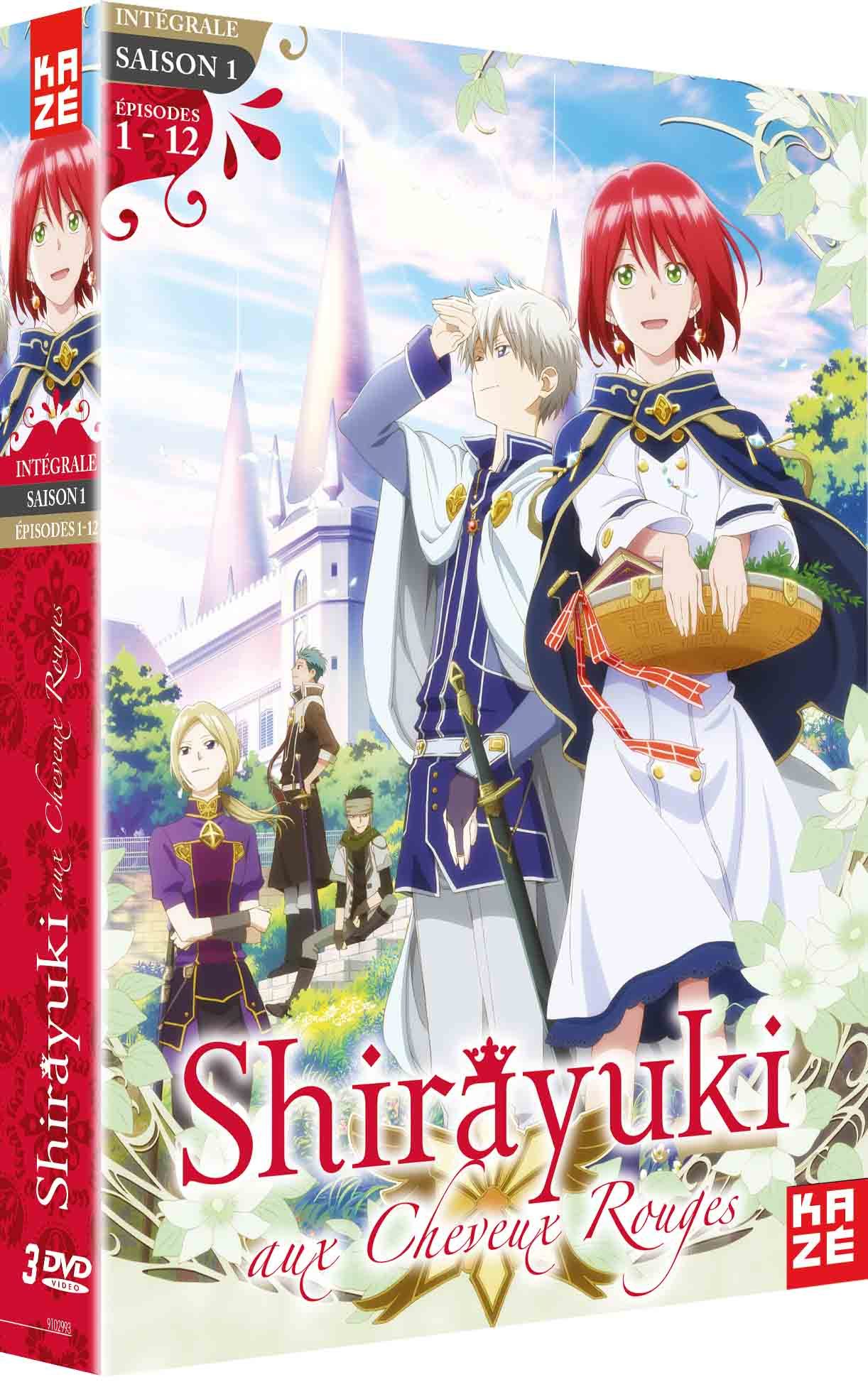 SHIRAYUKI AUX CHEVEUX ROUGES - SAISON 1 - 3 DVD