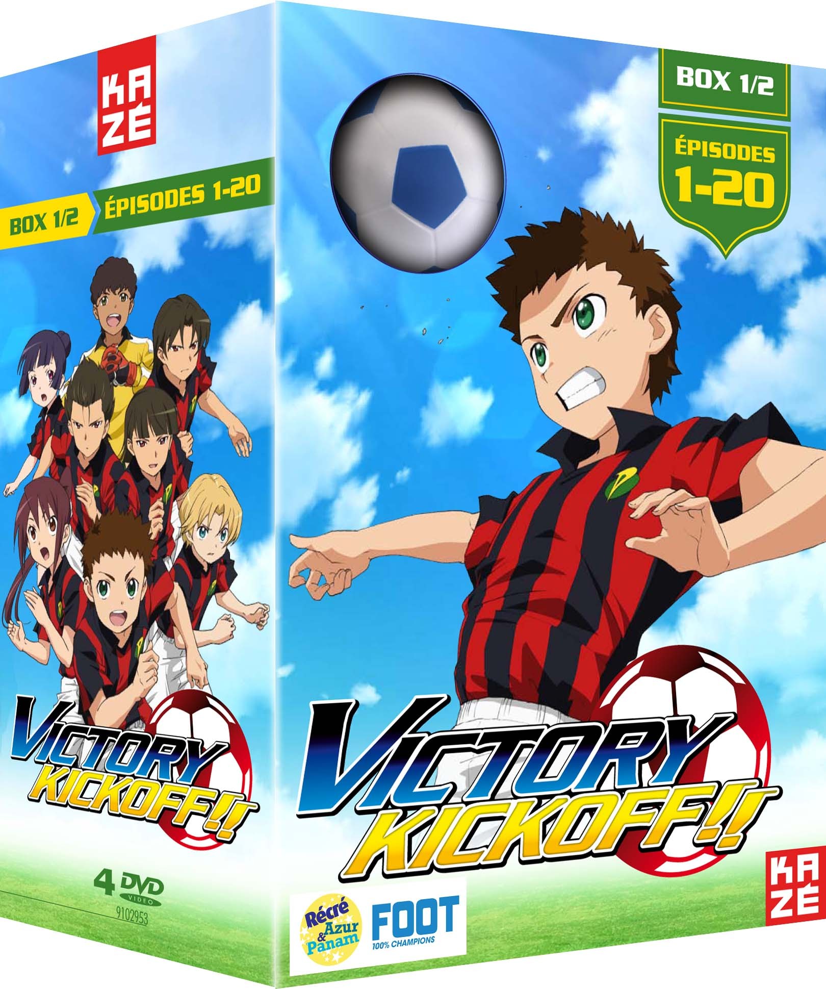 VICTORY KICK-OFF - PARTIE 1 SUR 2 - 4 DVD