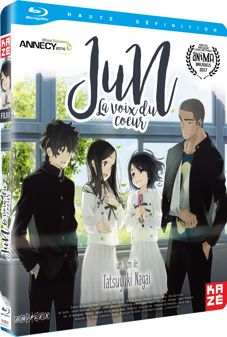 JUN - LA VOIX DU COEUR - LE FILM - BLU-RAY