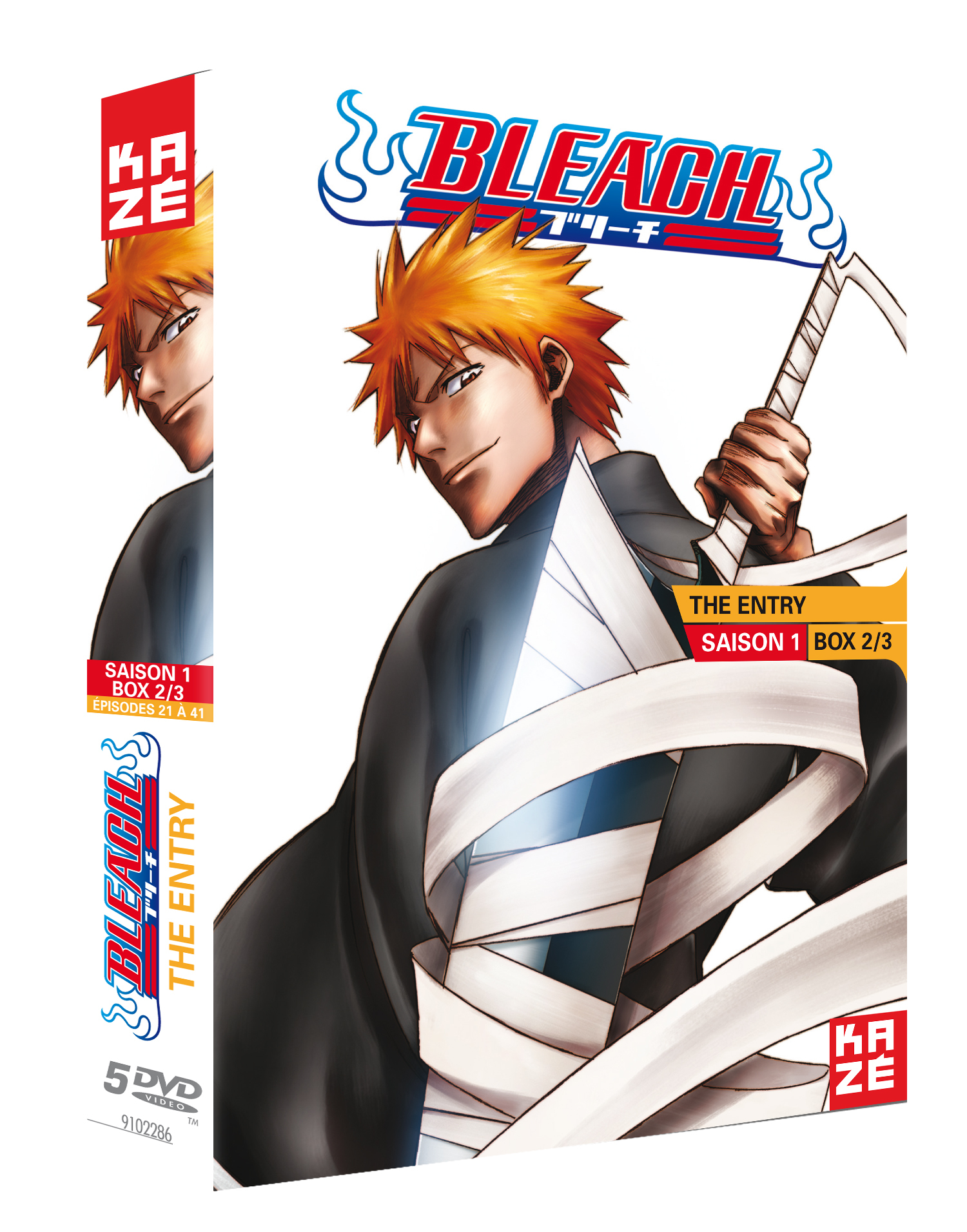 BLEACH - SAISON 1 - PARTIE 2 SUR 3 - 5 DVD
