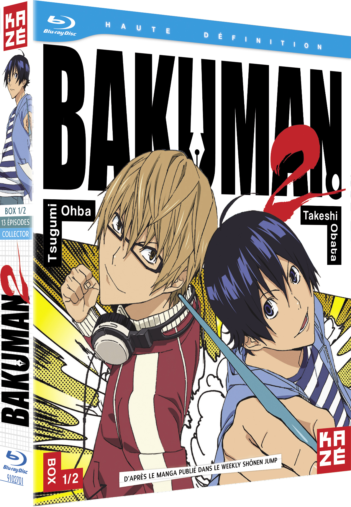 BAKUMAN - SAISON 2 - PARTIE 1 SUR 2 - BLU-RAY