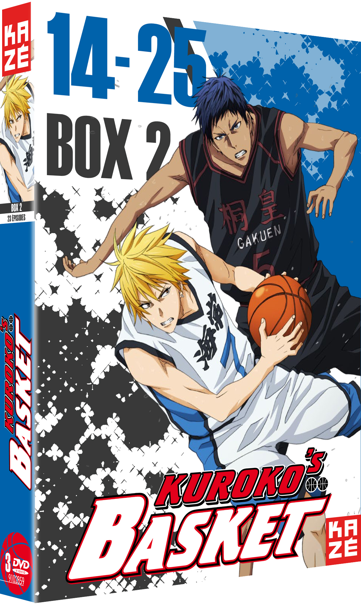 KUROKO'S BASKET - SAISON 1 - PARTIE 2 SUR 2 - 3 DVD