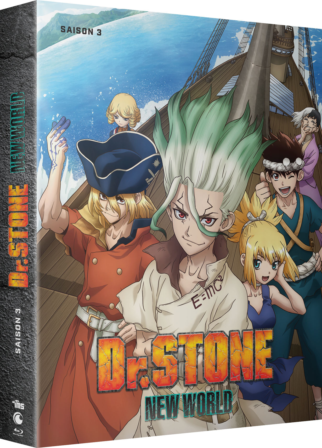 DR. STONE - SAISON 3 - 4 BLU-RAY