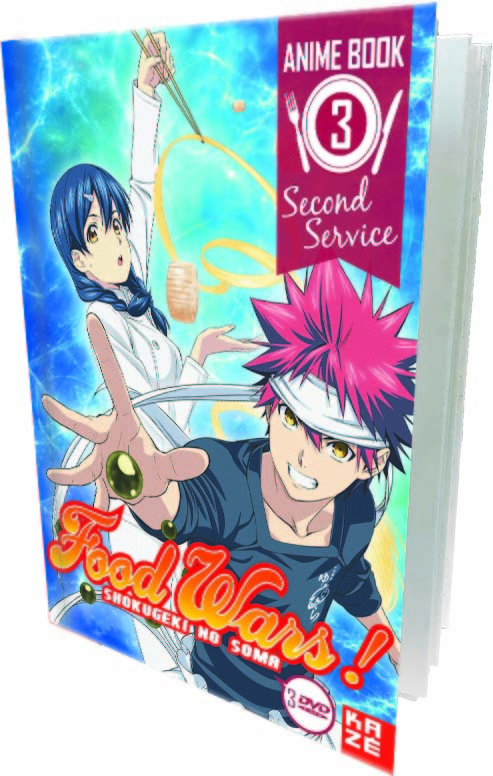 FOOD WARS ! - SAISON 2 - 3 DVD