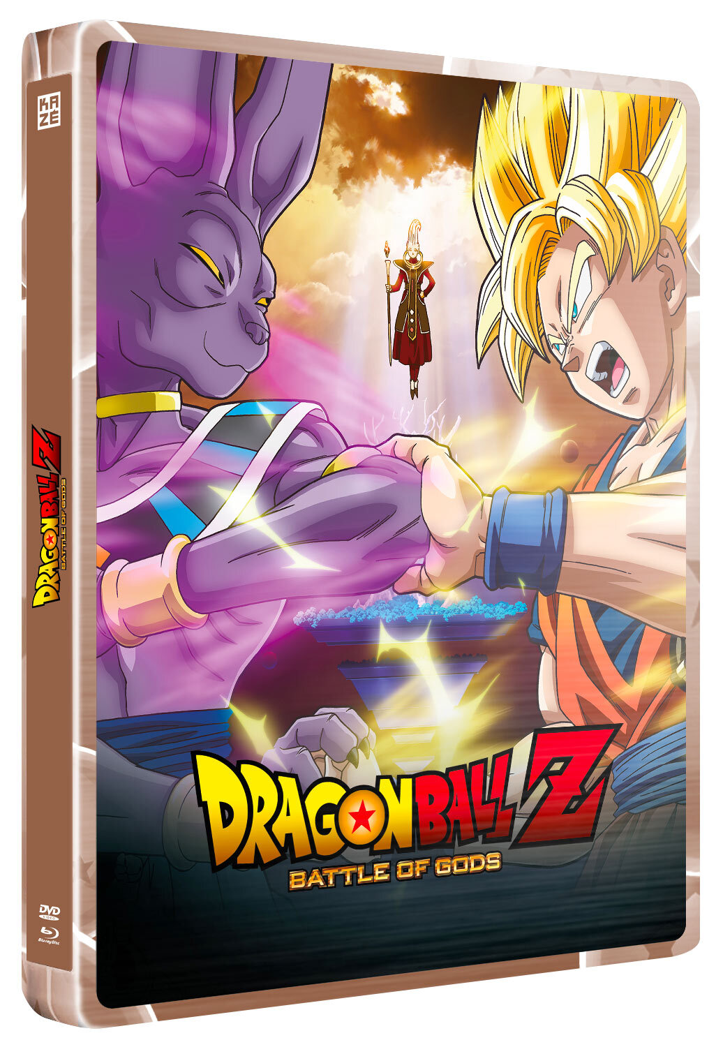 DRAGON BALL Z : BATTLE OF GODS - STEELBOOK - LE FILM + OAV - DVD+BLU-RAY