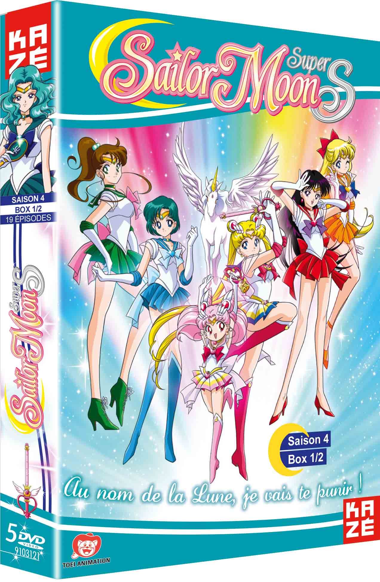 SAILOR MOON SUPER S - SAISON 4 - PARTIE 1 SUR 2 - 5 DVD