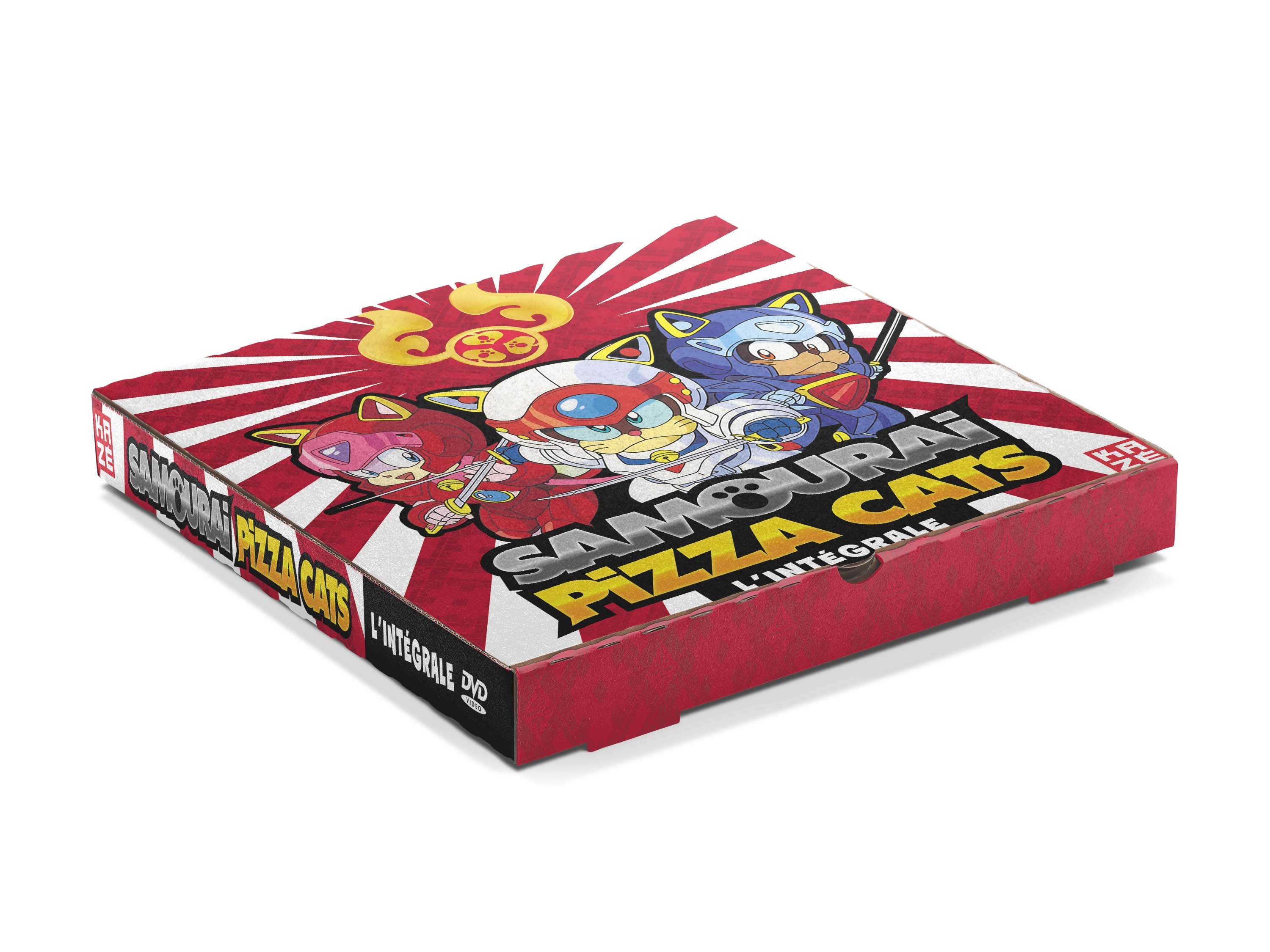 SAMOURAI PIZZA CATS - INTEGRALE SERIE - COFFRET COLLECTOR 16 DVD