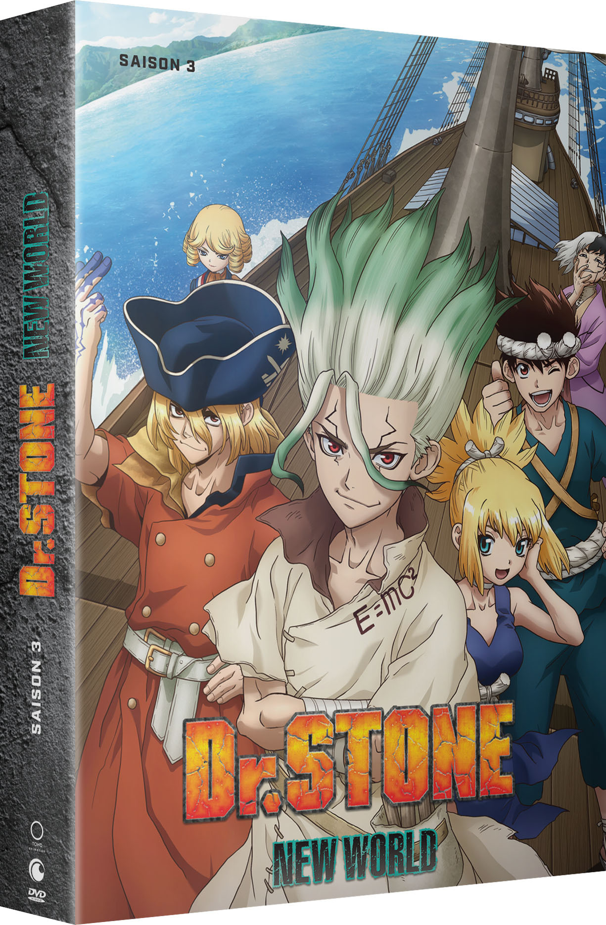 DR. STONE - SAISON 3 - 4 DVD