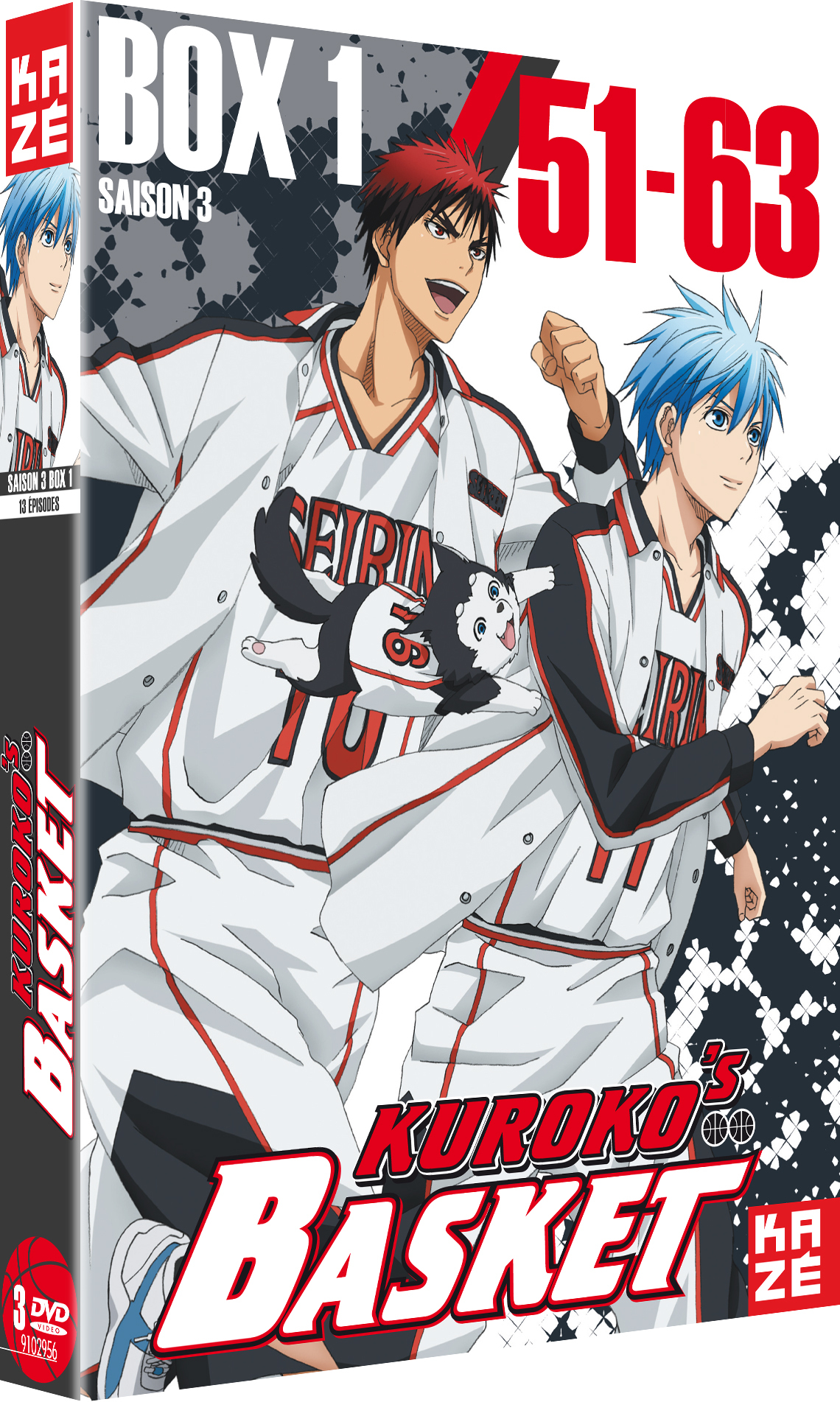 KUROKO'S BASKET - SAISON 3 - PARTIE 1 SUR 2 - 3 DVD