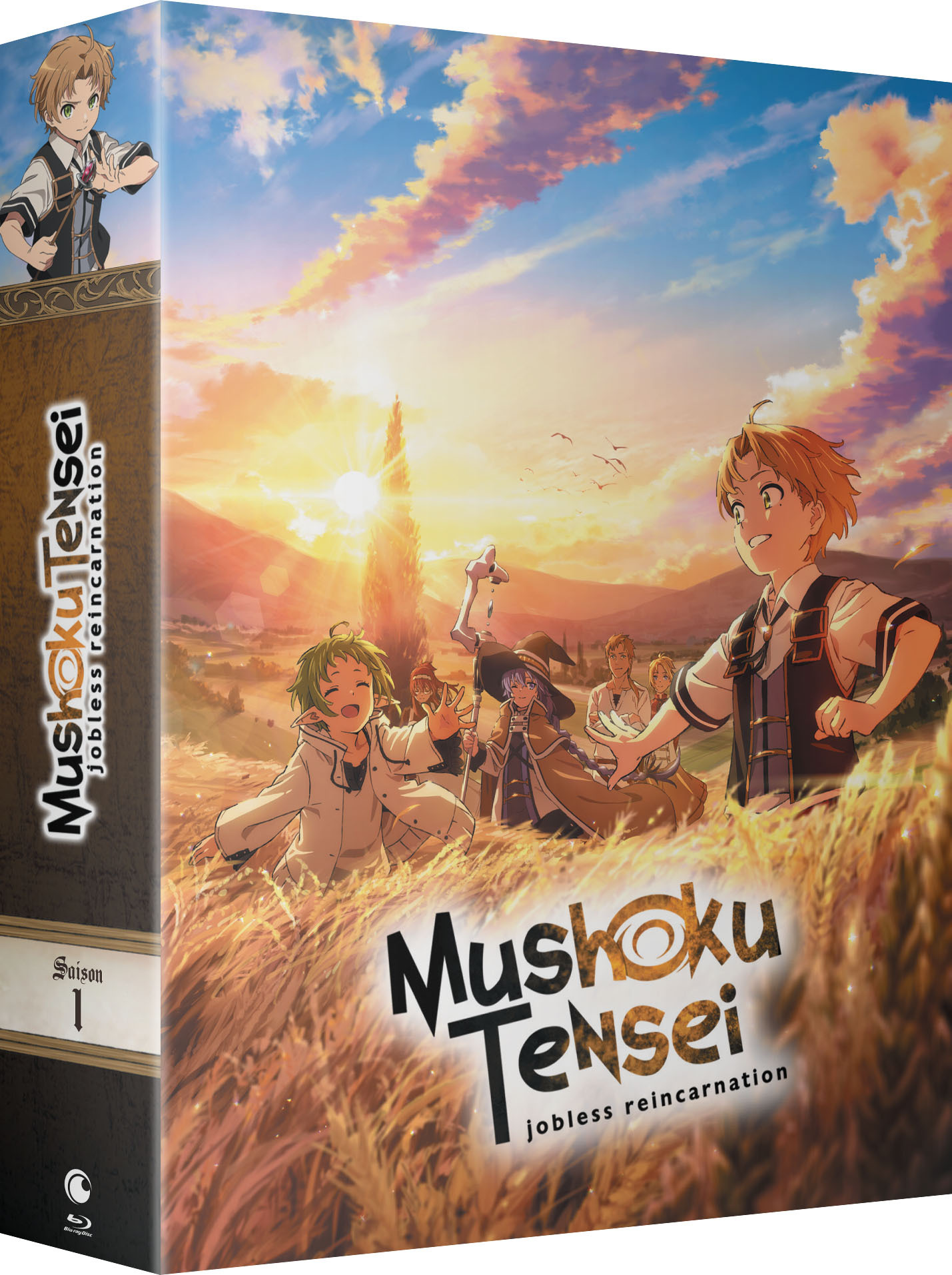 MUSHOKU TENSEI - JOBLESS REINCARNATION - SAISON 1 - 4 BLU-RAY