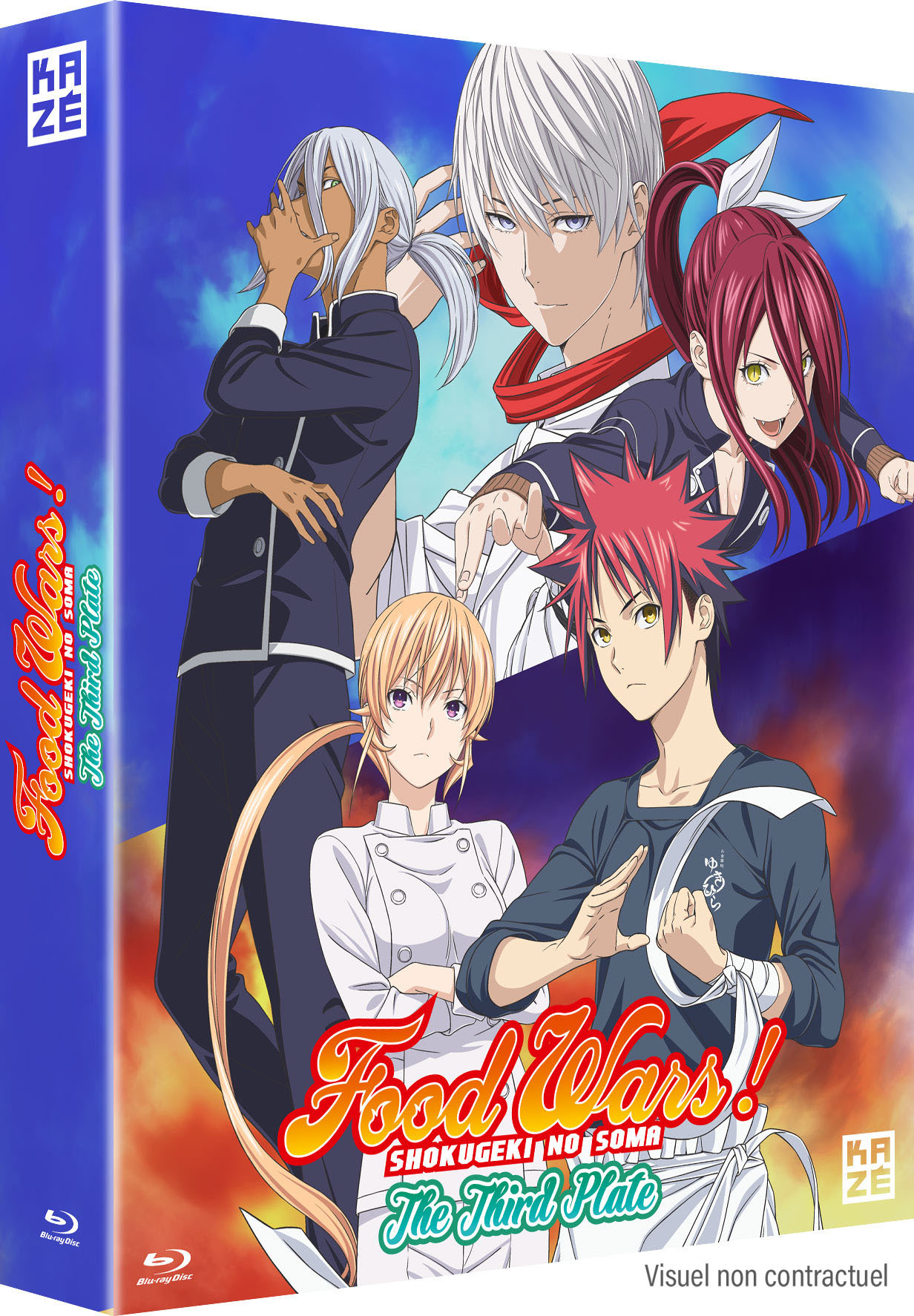 FOOD WARS ! - SAISON 3 - 4 BLU-RAY