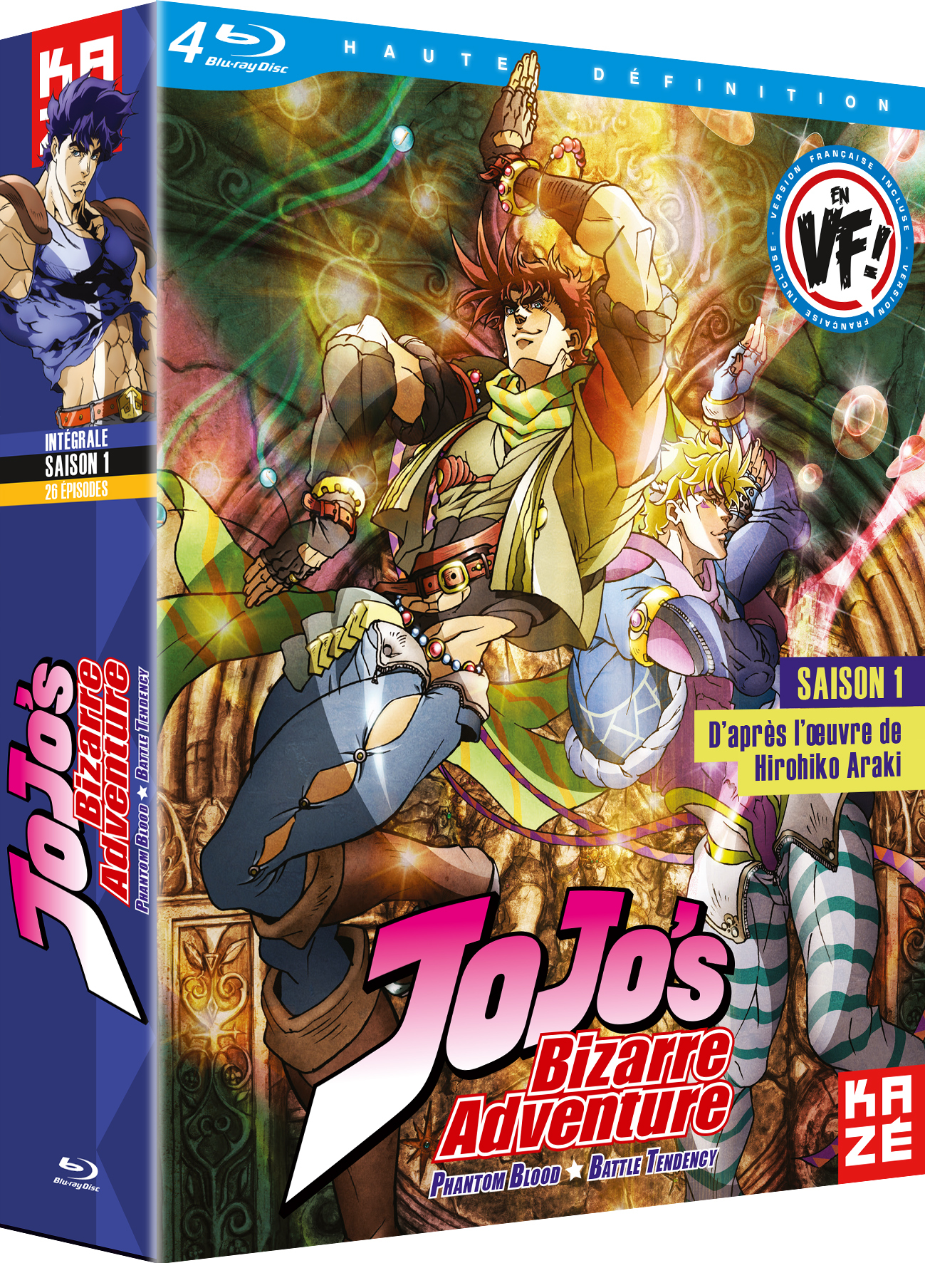 JOJO'S BIZARRE ADVENTURE - SAISON 1 - 4 BLU-RAY