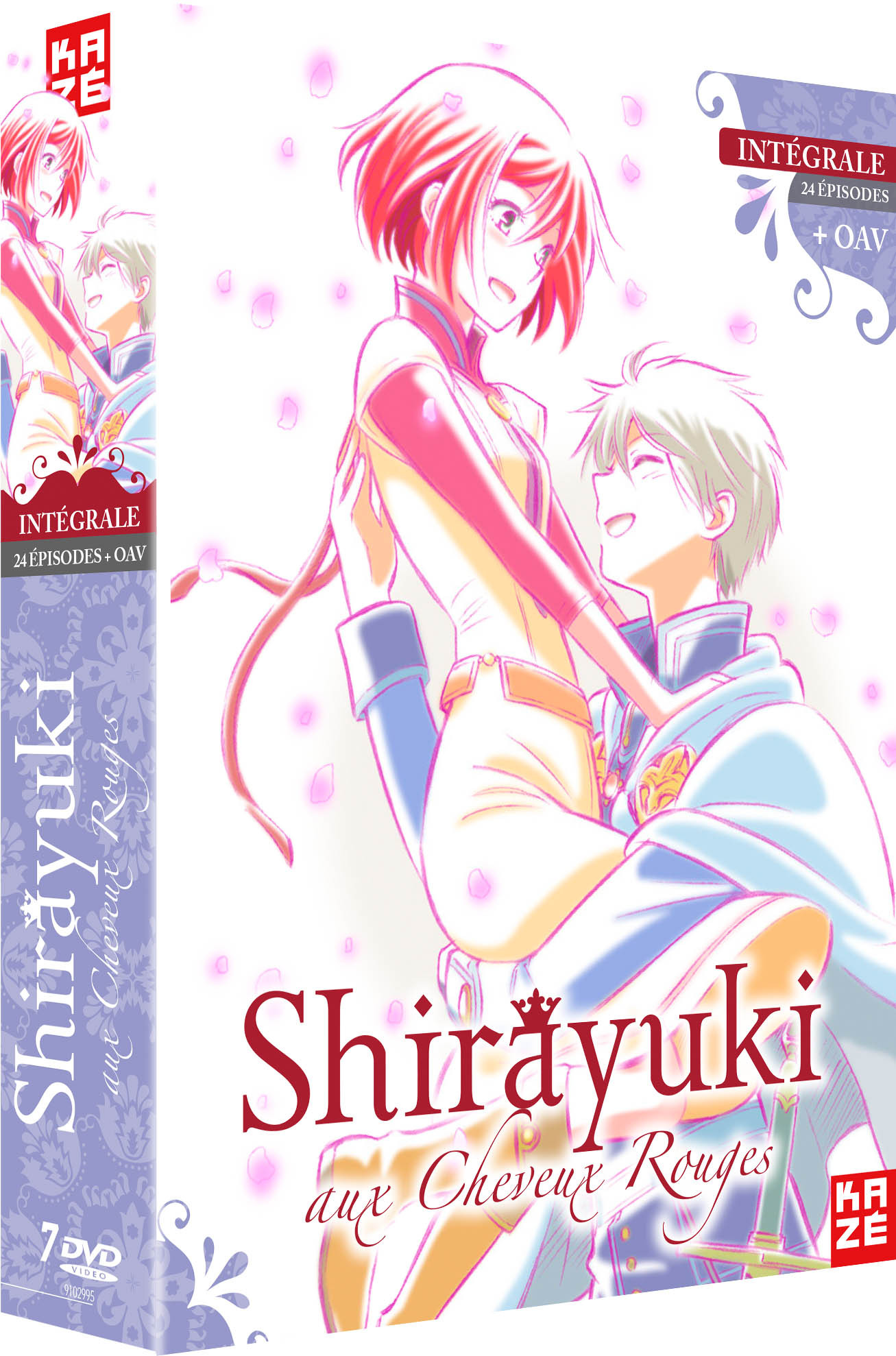 SHIRAYUKI AUX CHEVEUX ROUGES - INTEGRALE SERIE + OAV - 7 DVD