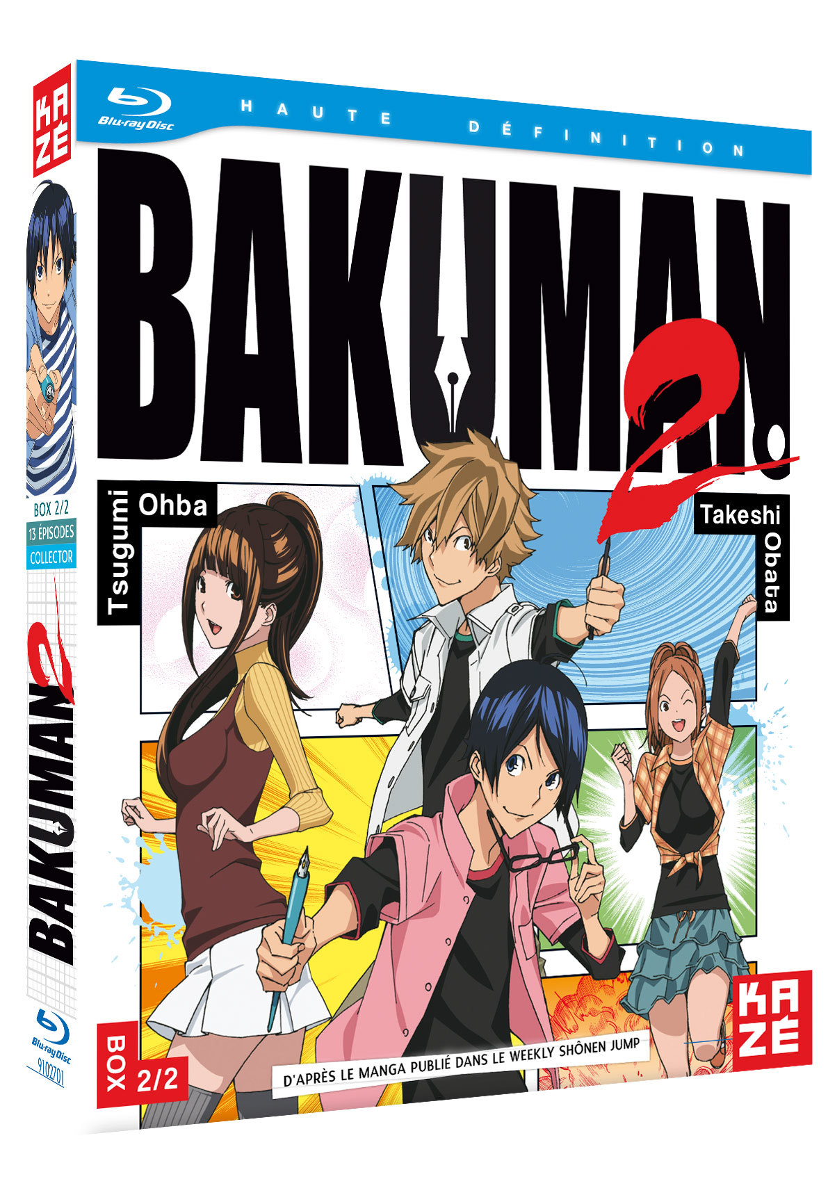 BAKUMAN - SAISON 2 - PARTIE 2 SUR 2 - BLU-RAY