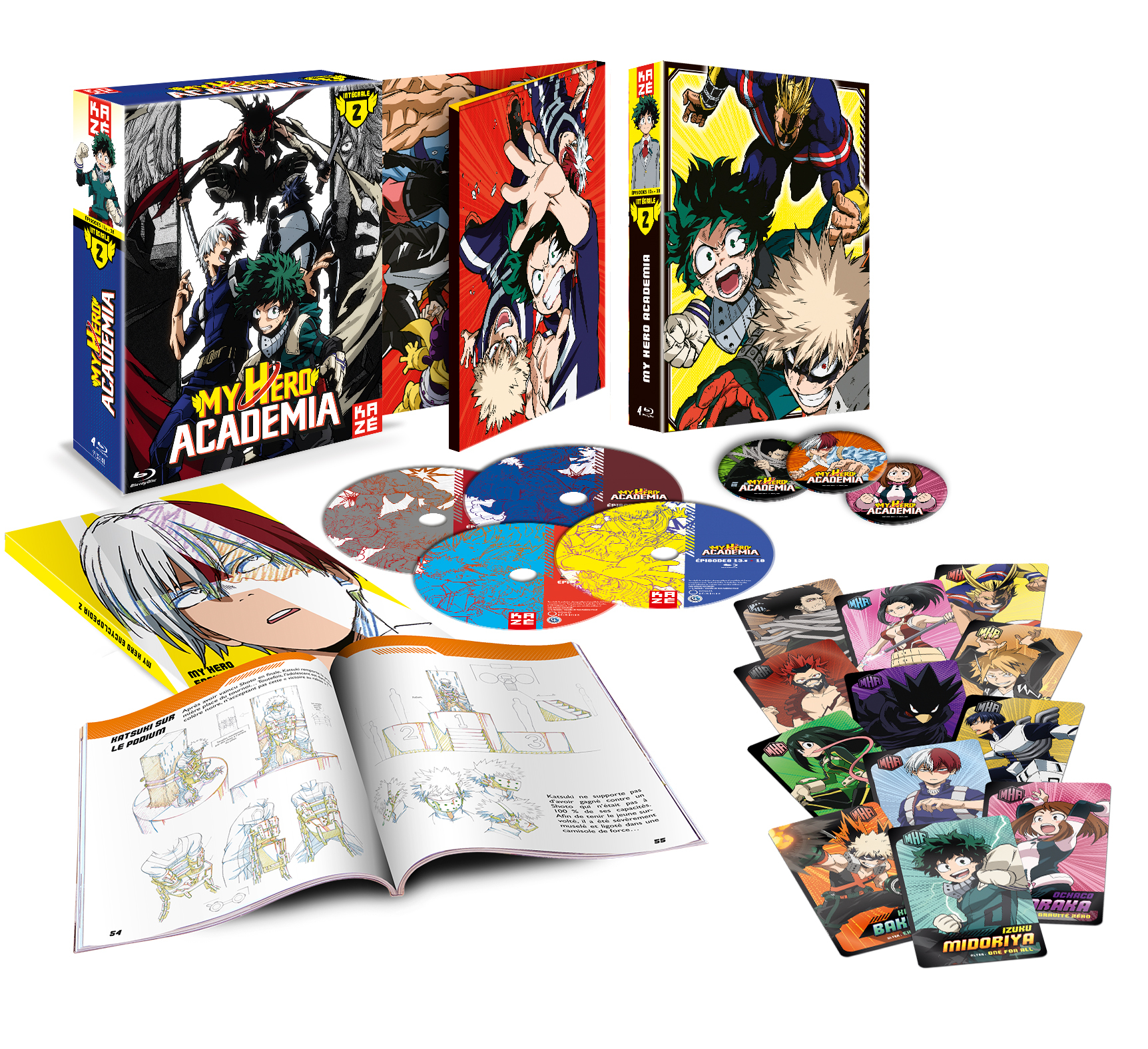MY HERO ACADEMIA - SAISON 2 - 4 BLU-RAY