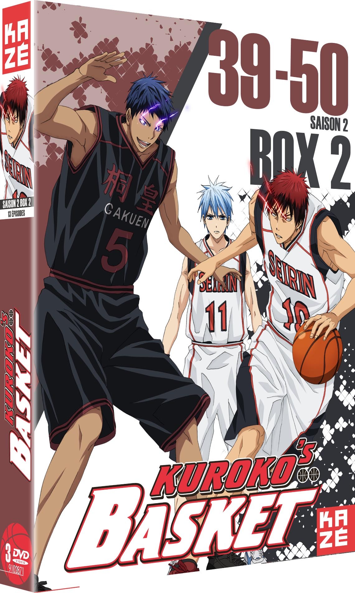 KUROKO'S BASKET - SAISON 2 - PARTIE 2 SUR 2 - 3 DVD