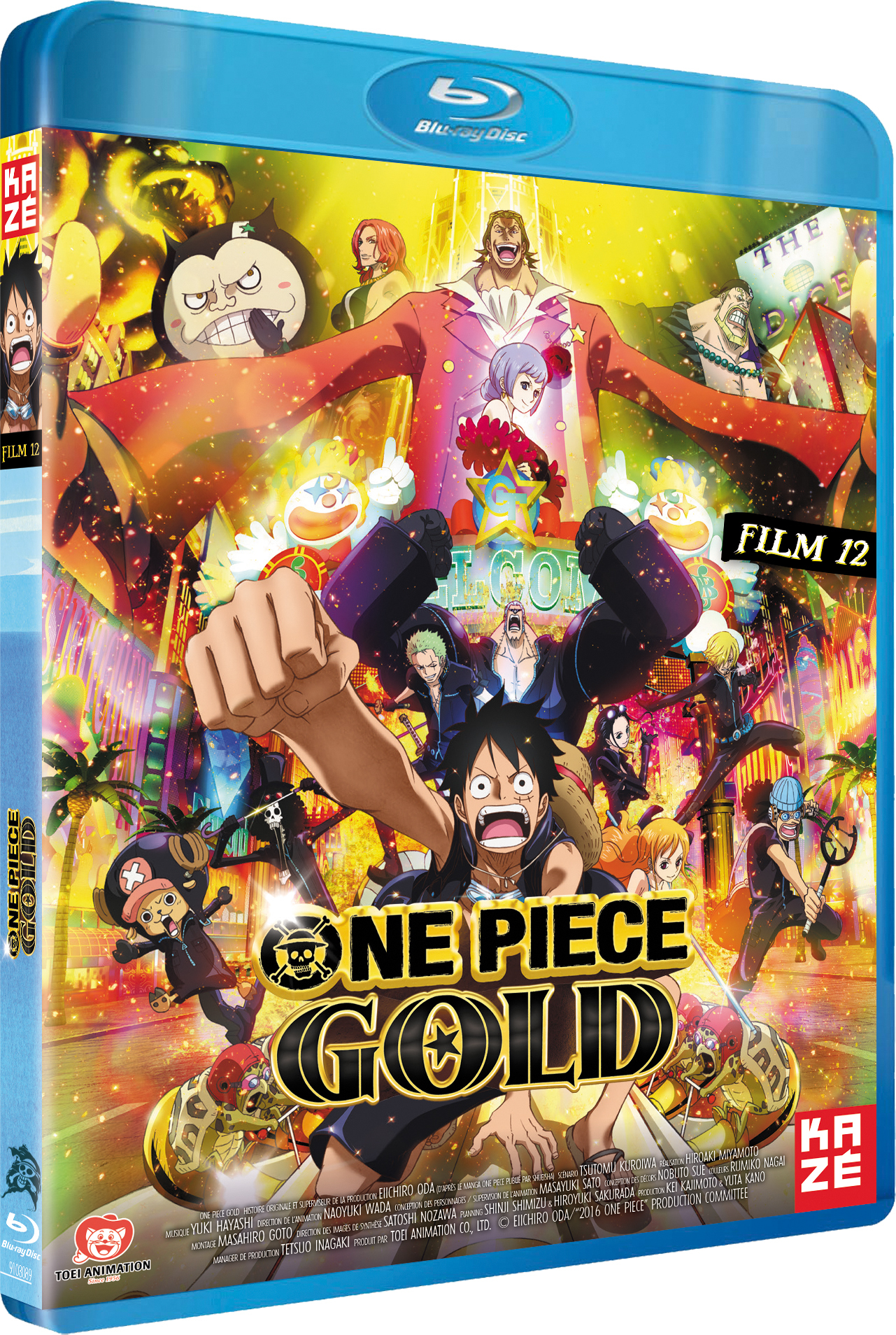 ONE PIECE - FILM 12 - GOLD - BLU-RAY