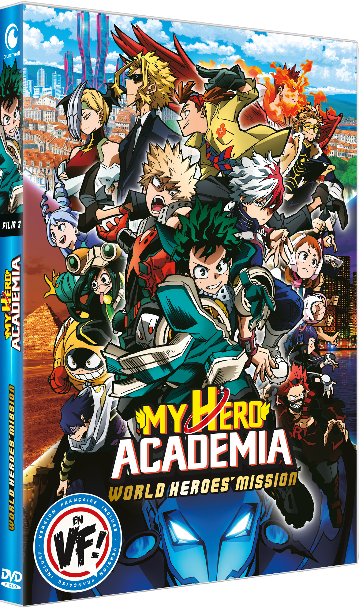 MY HERO ACADEMIA - WORLD HEROES' MISSION - LE FILM - DVD