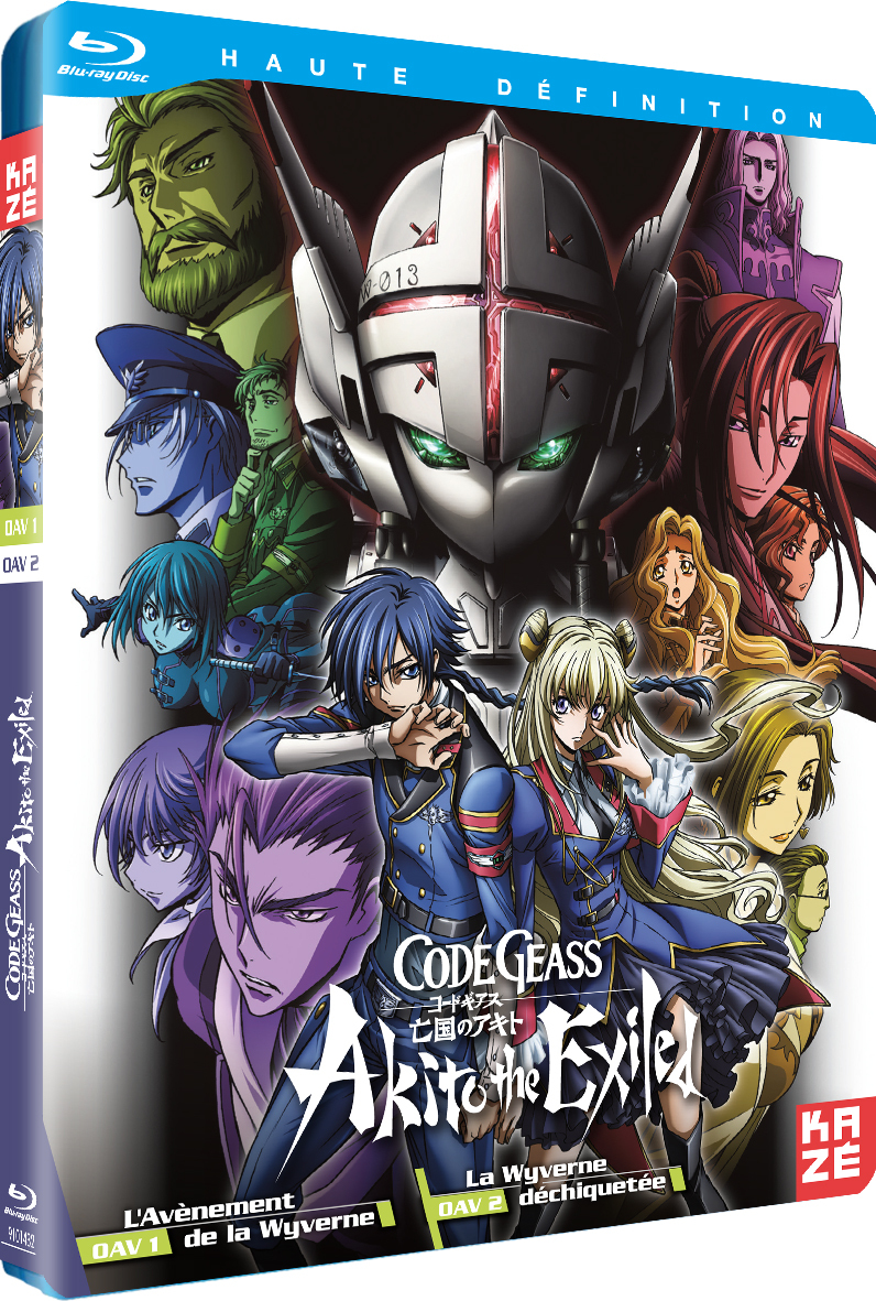CODE GEASS AKITO - THE EXILED - OAV 1 ET 2 - BLU-RAY