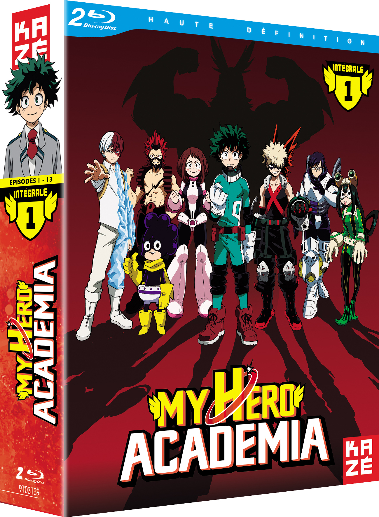 MY HERO ACADEMIA - SAISON 1 - 2 BLU-RAY