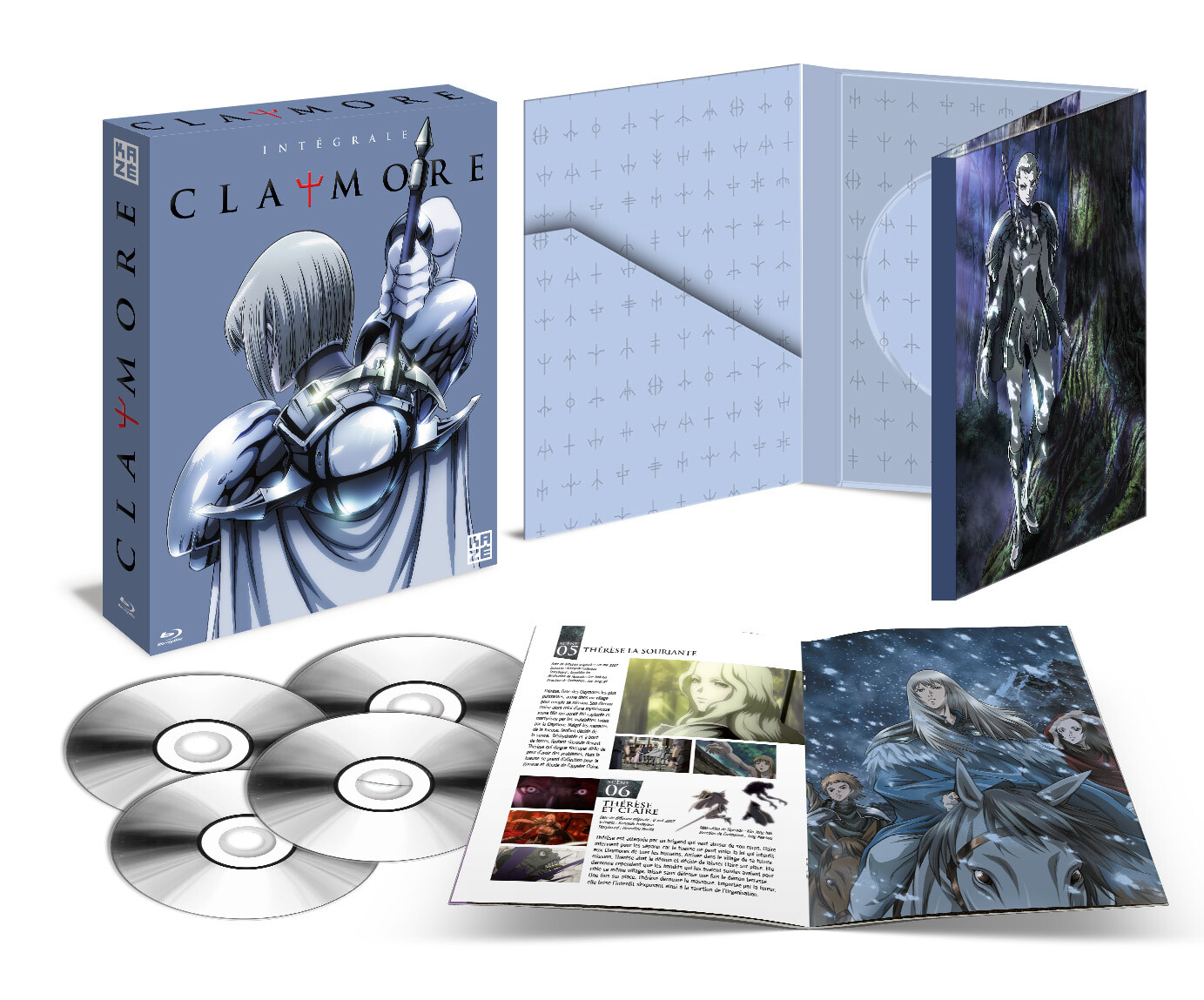 CLAYMORE - INTEGRALE SERIE - 4 BLU-RAY