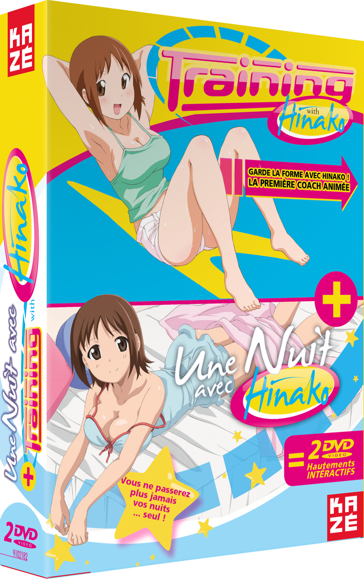 UNE NUIT AVEC HINAKO + TRAINING WITH HINAKO - 2 DVD