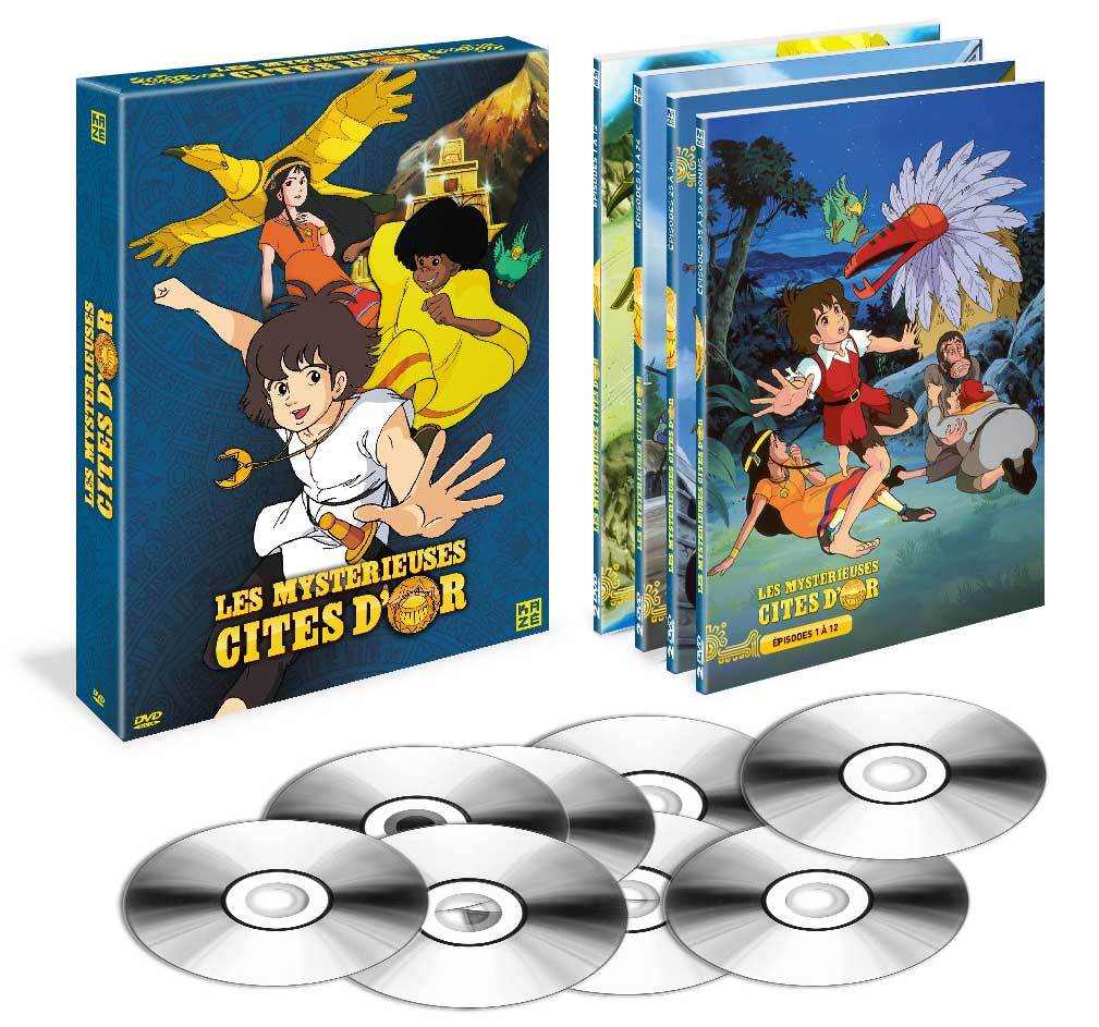 MYSTERIEUSES CITES D'OR (LES) - SAISON 1 - 8 DVD