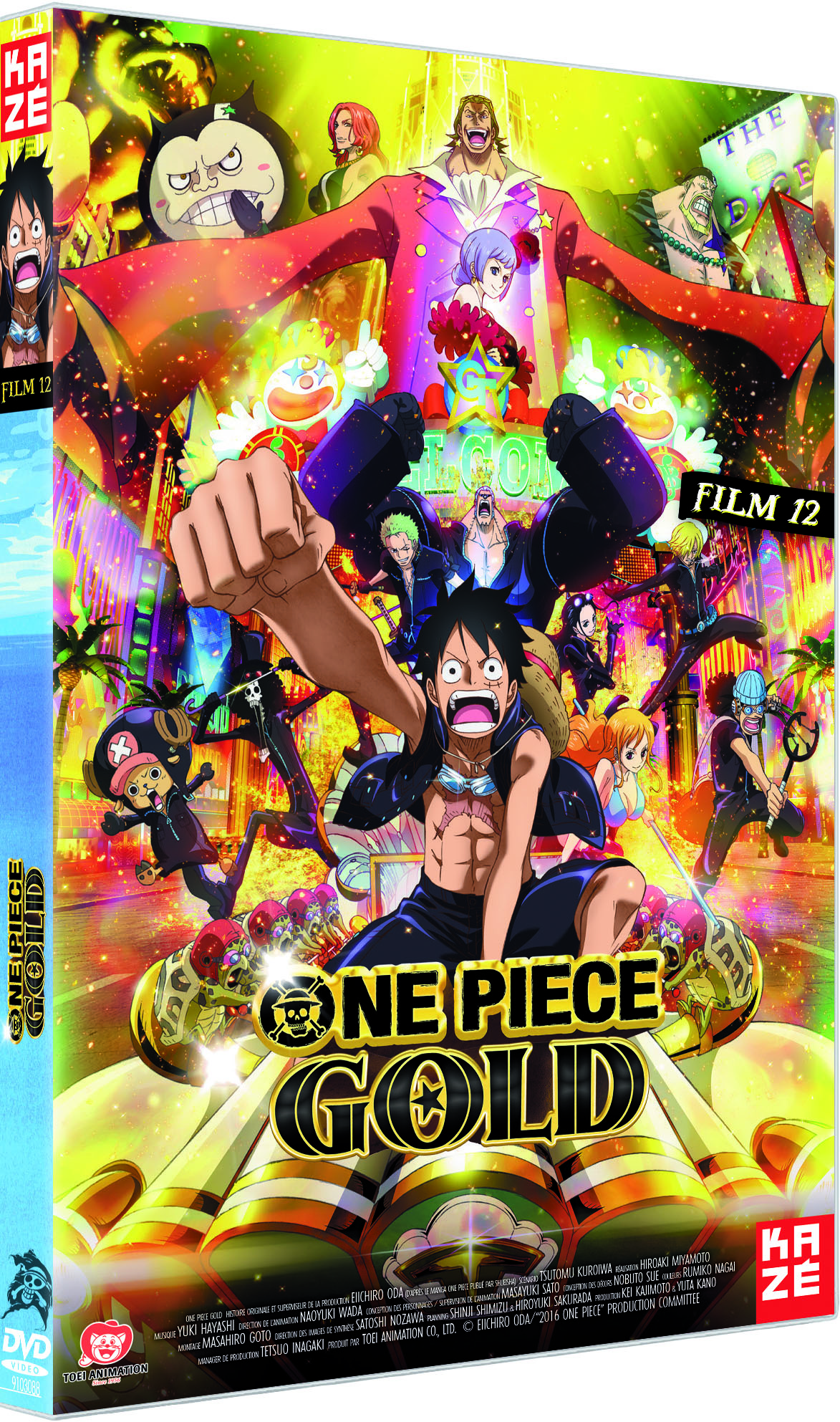 ONE PIECE - FILM 12 - GOLD - DVD