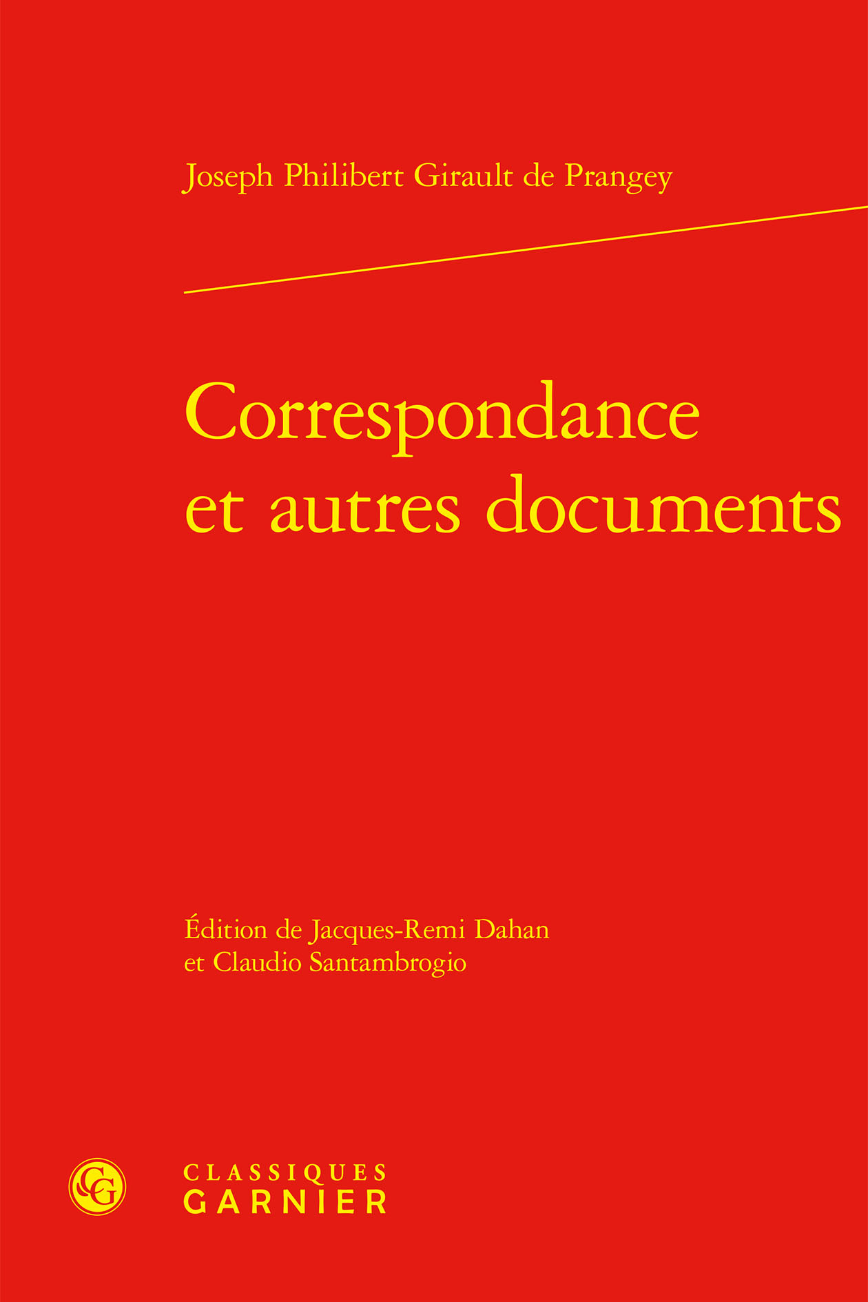 Correspondance et autres documents