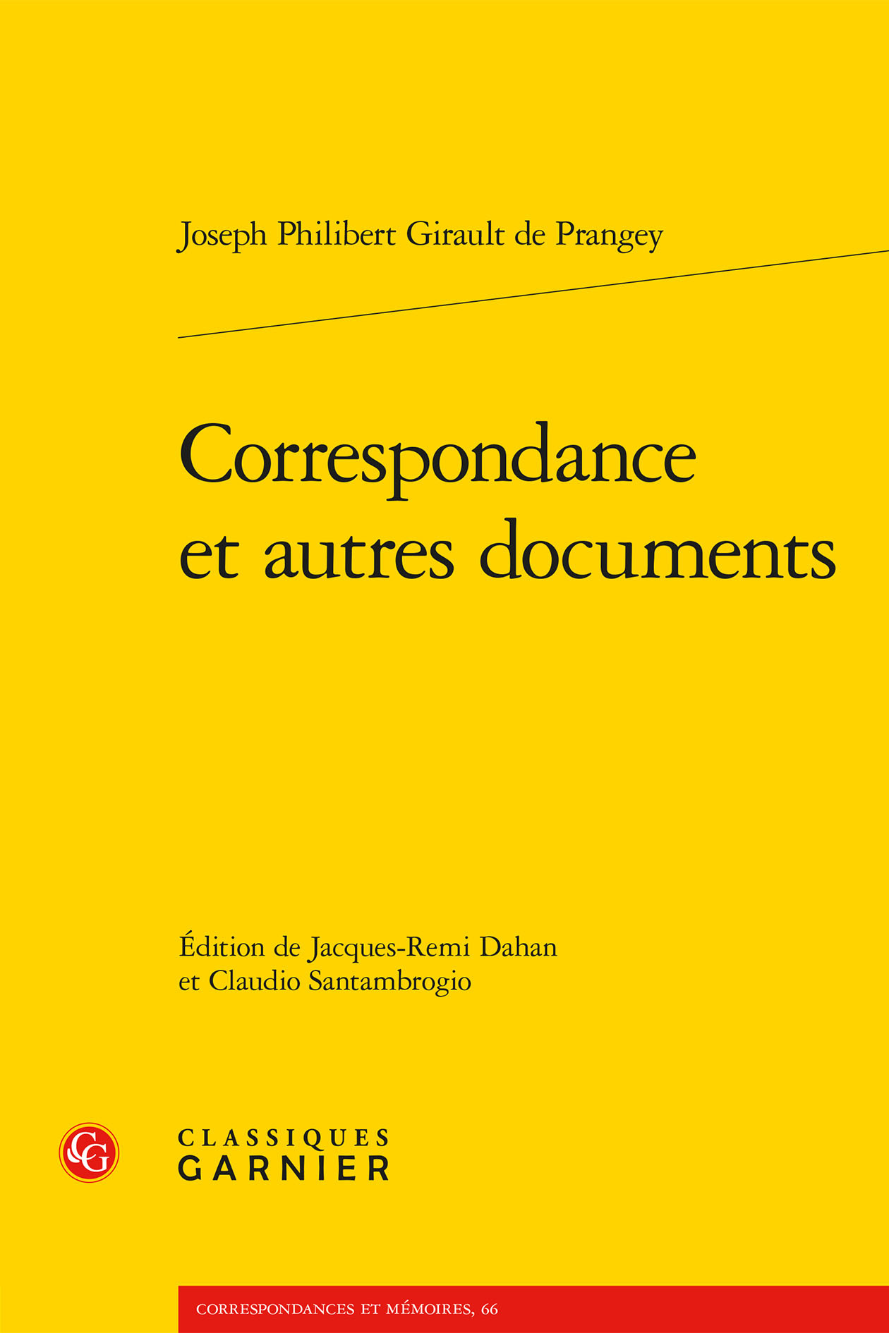 Correspondance et autres documents