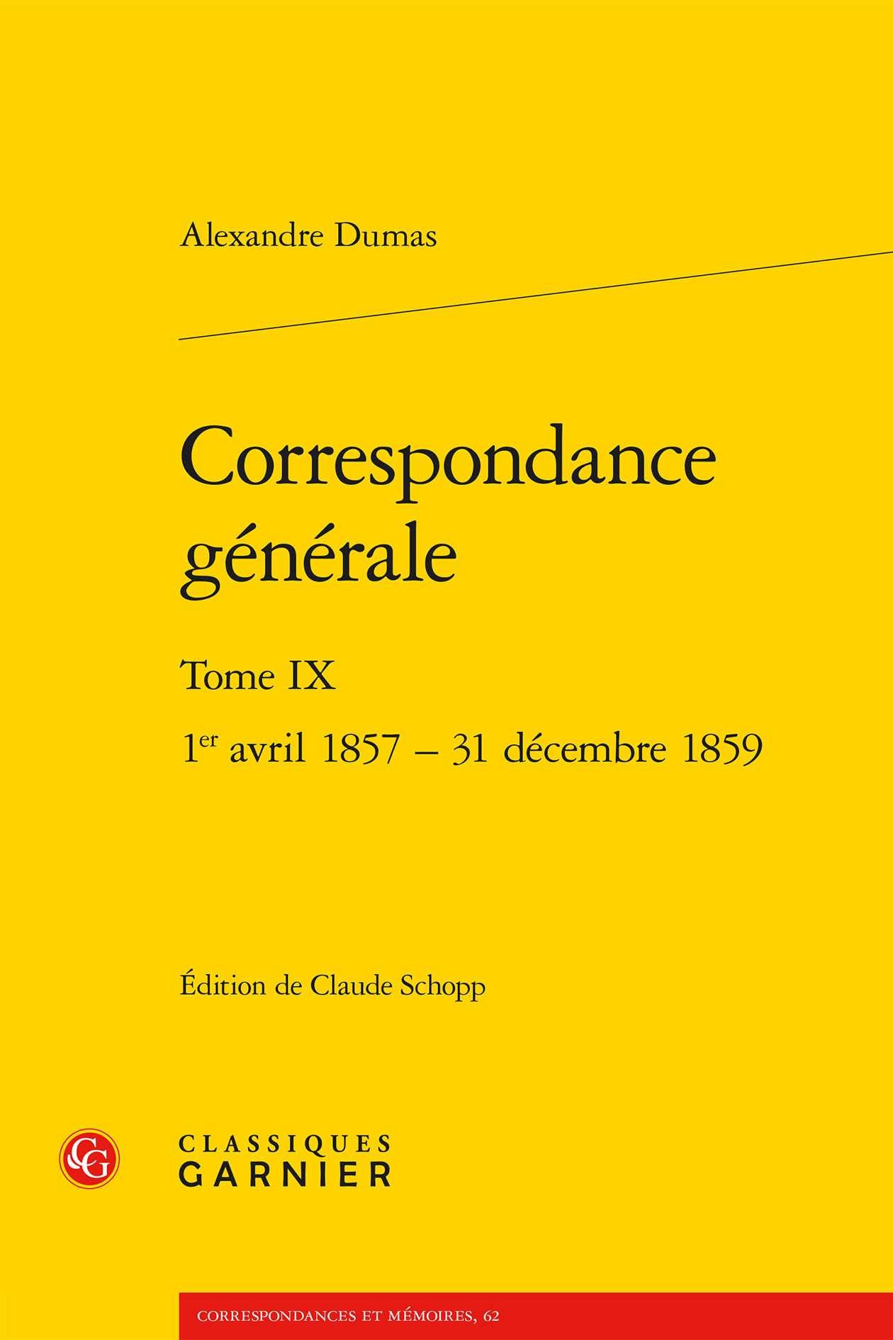 Correspondance générale