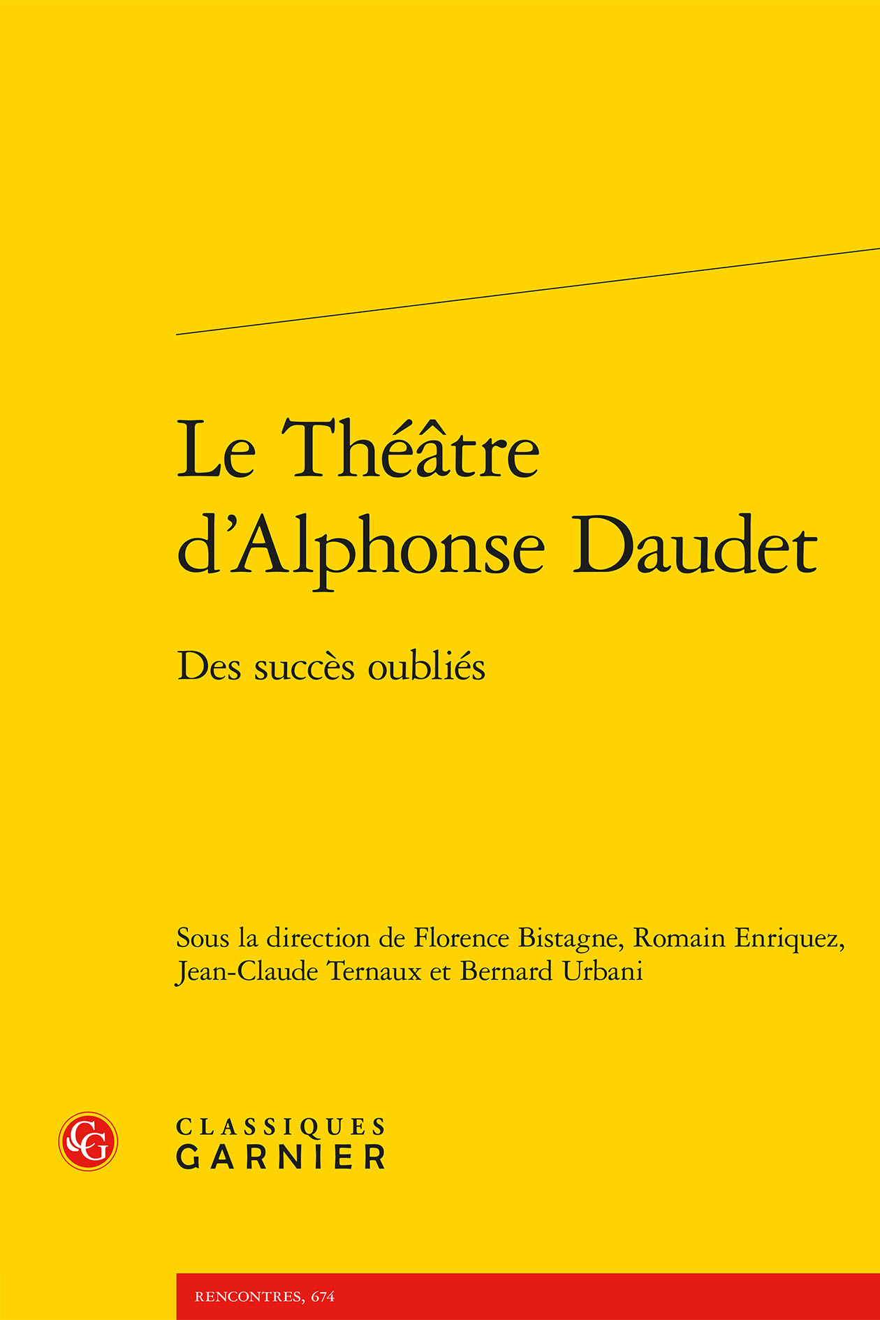 Le Théâtre d'Alphonse Daudet