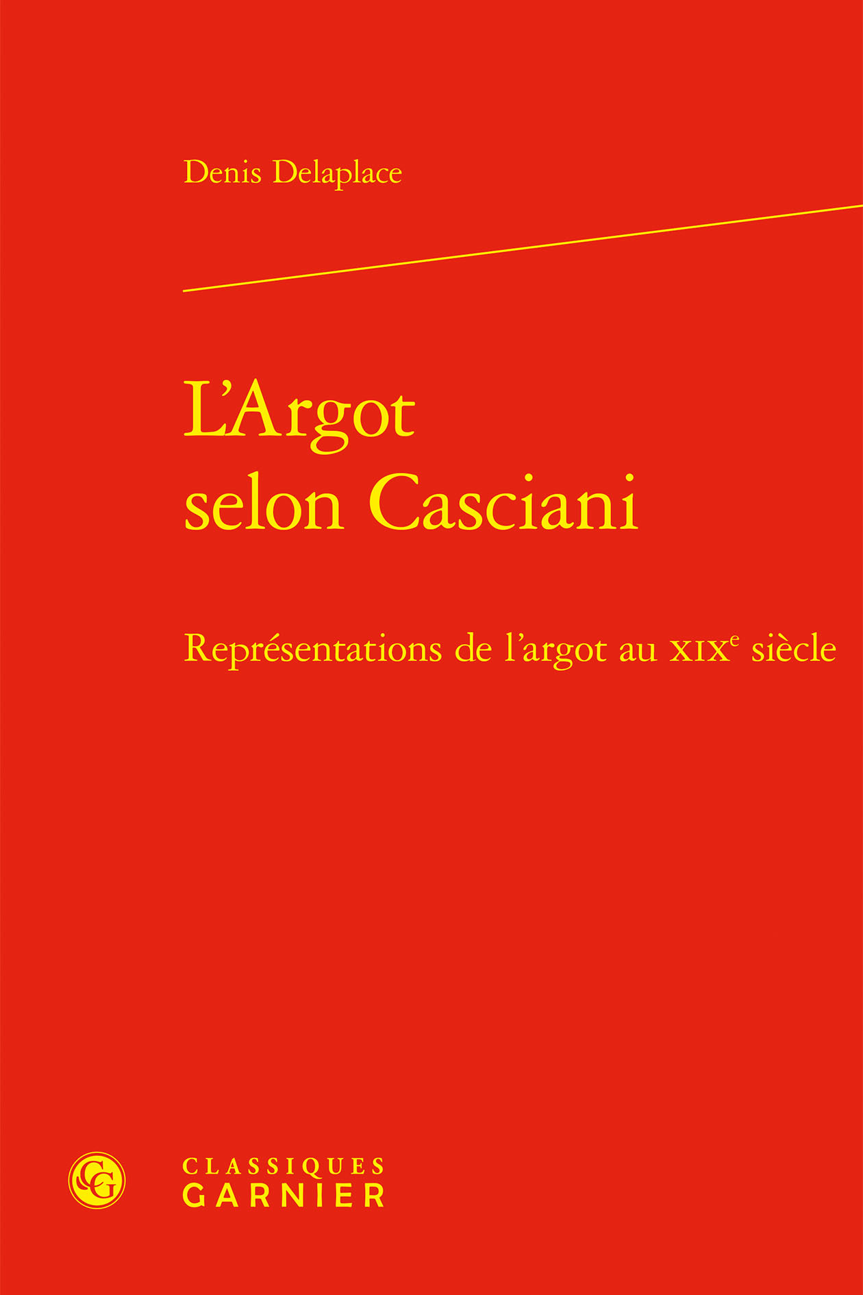 L'Argot selon Casciani