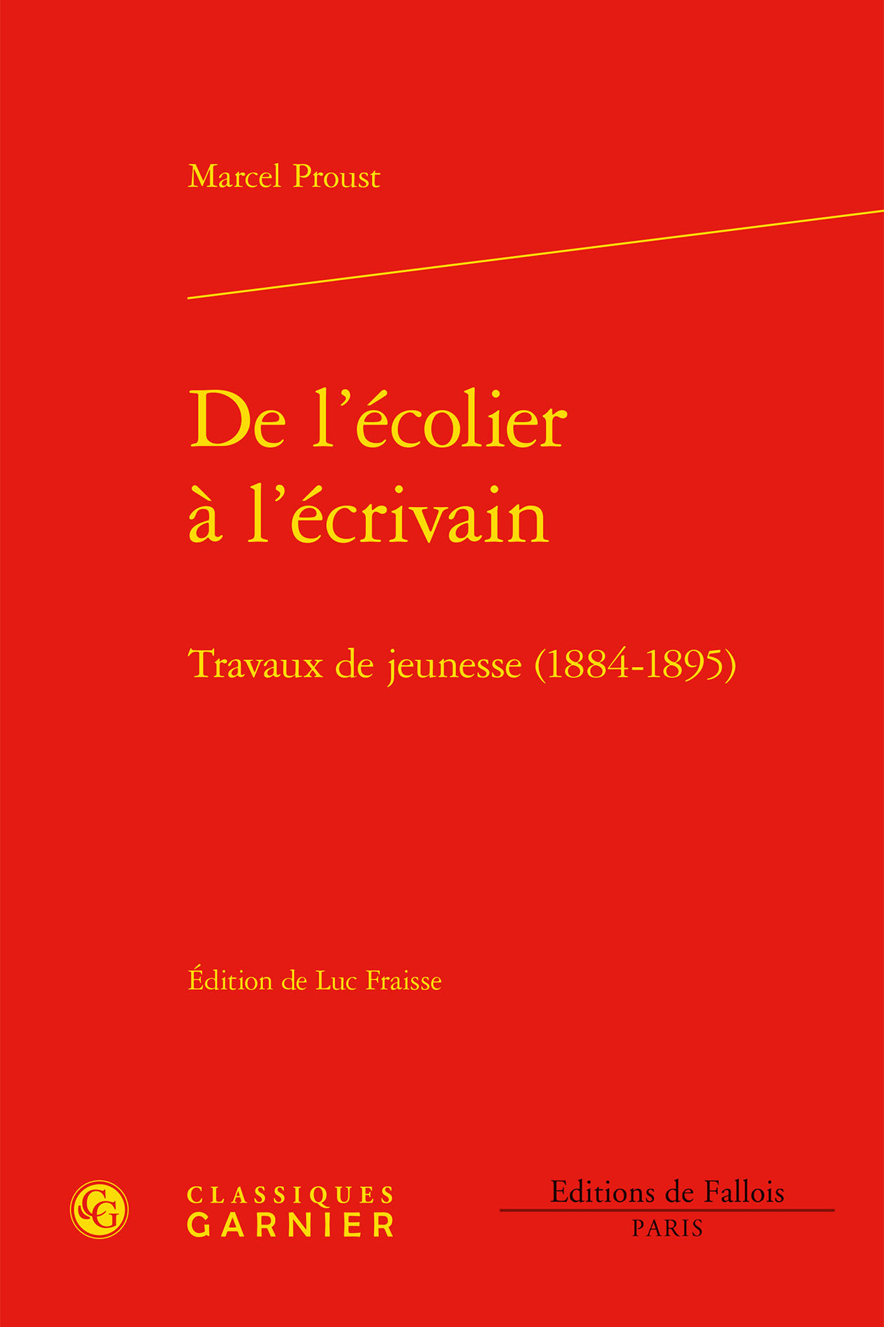 De l'écolier à l'écrivain