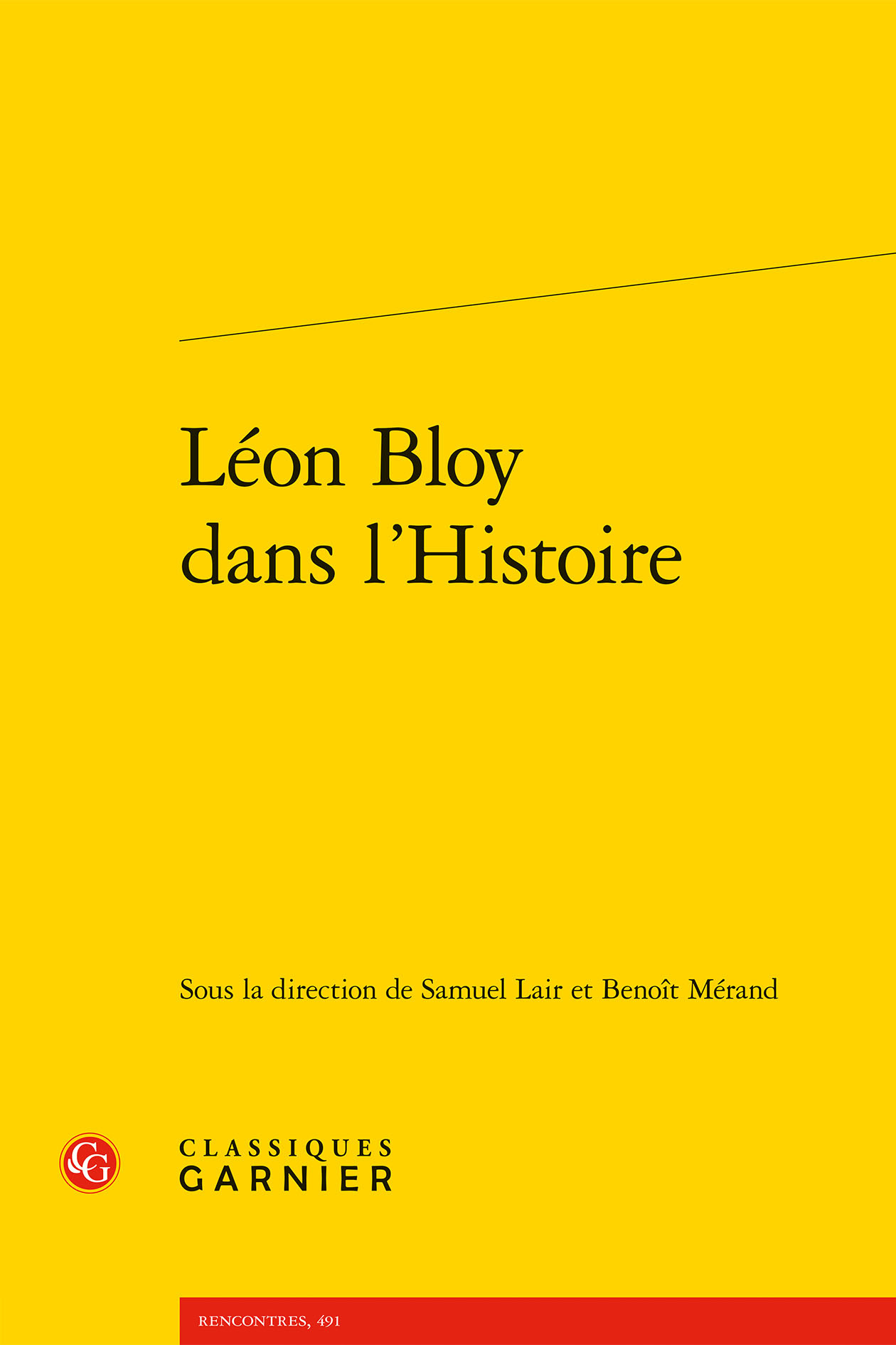 Léon Bloy dans l'Histoire