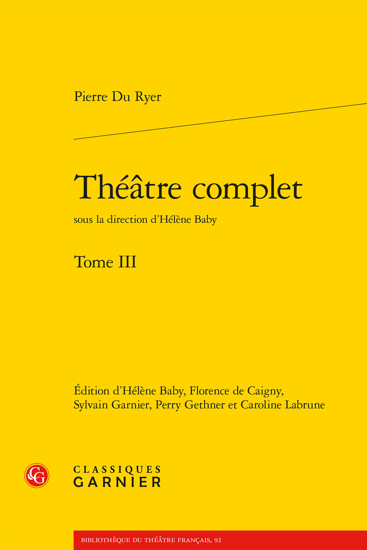 Théâtre complet