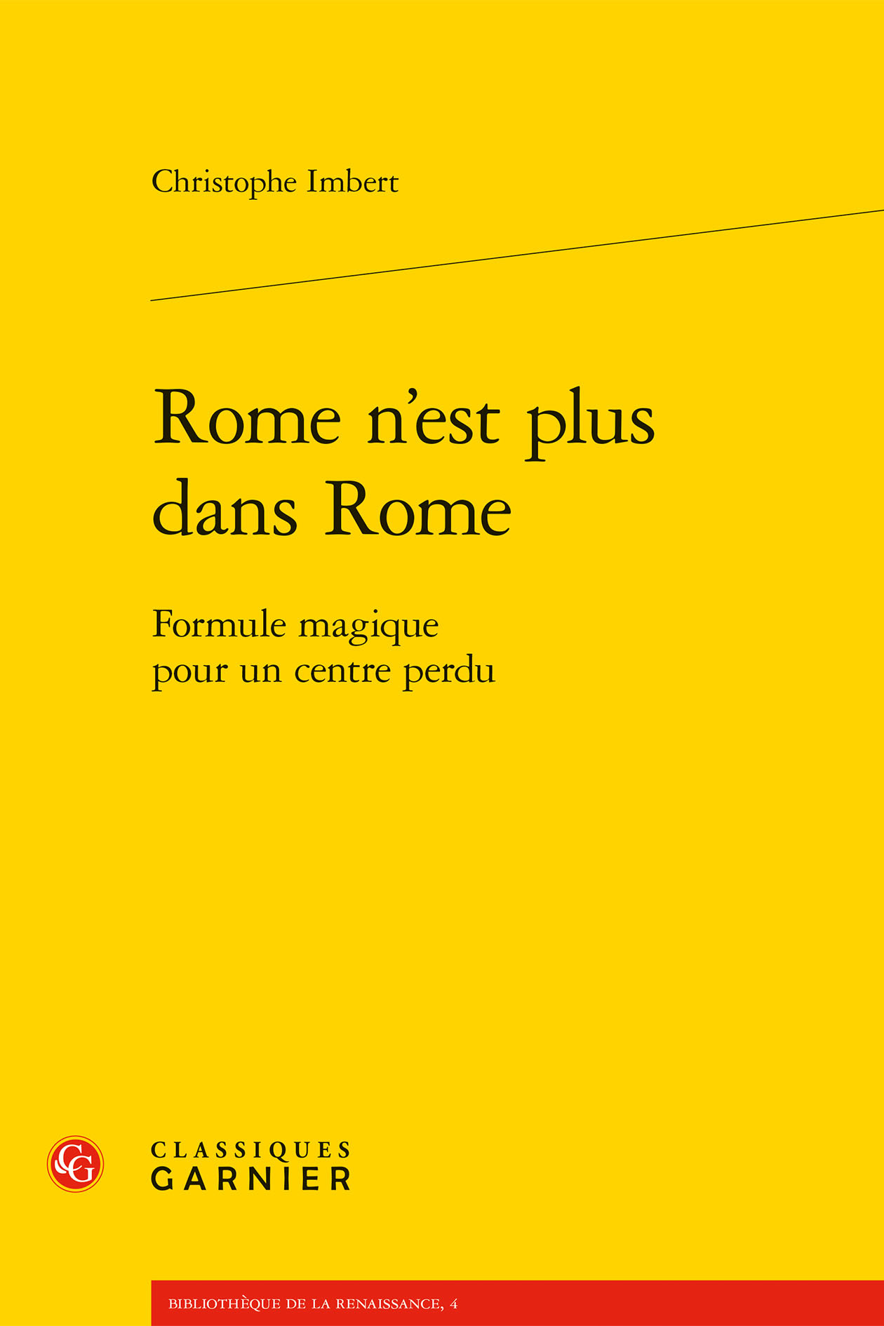 Rome n'est plus dans Rome