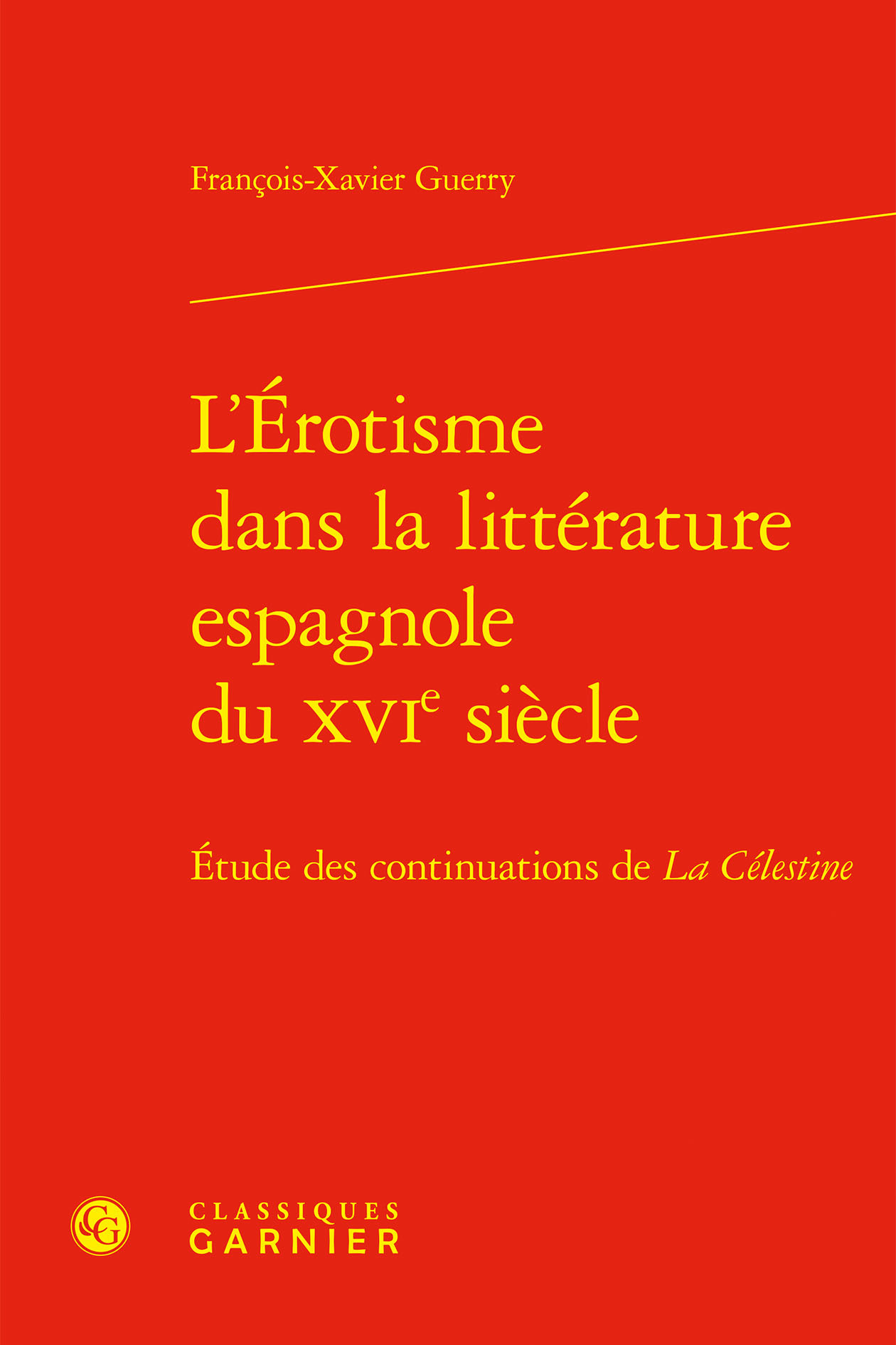 L'Érotisme dans la littérature espagnole du XVIe siècle