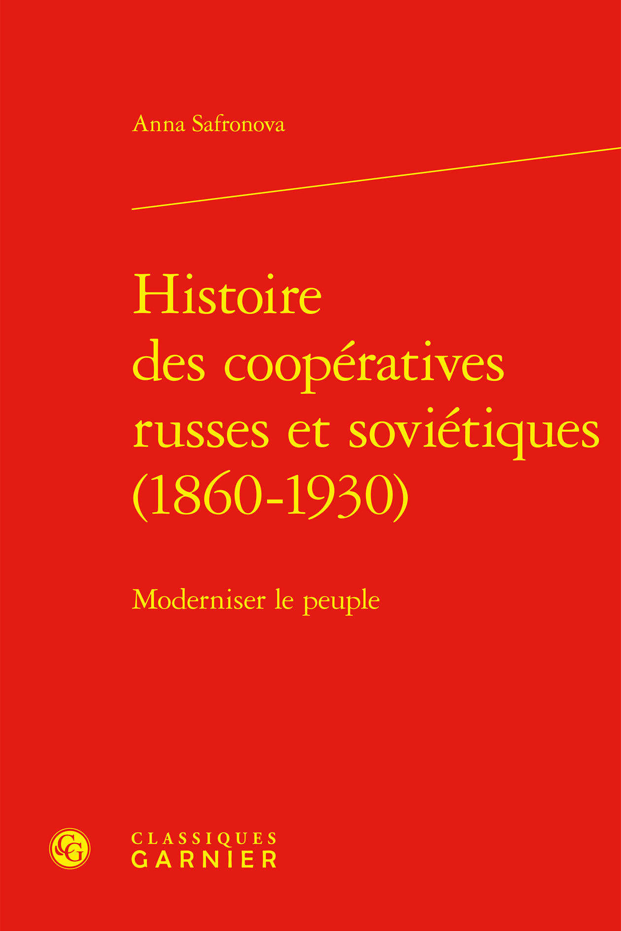 Histoire des coopératives russes et soviétiques (1860-1930)