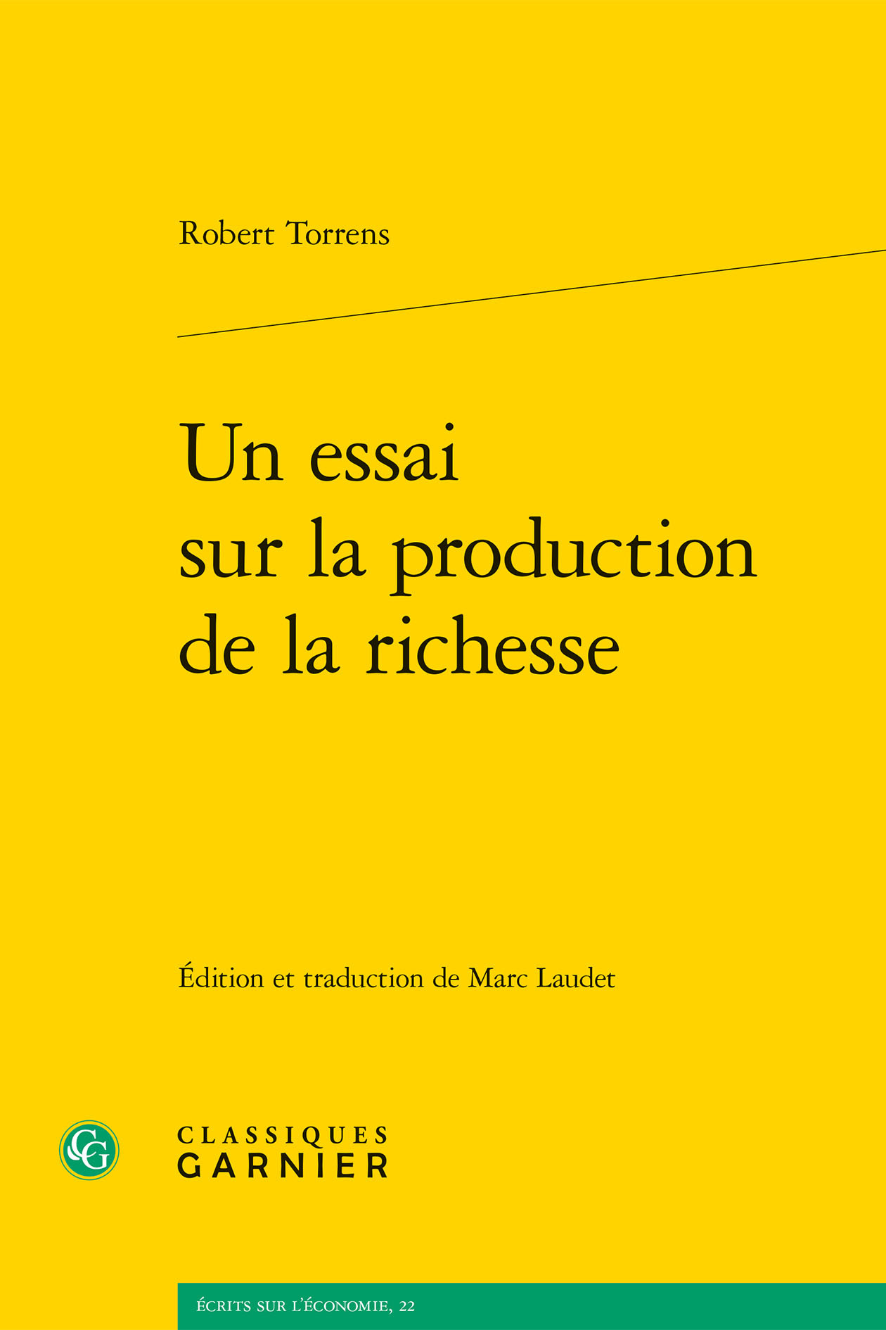 Un essai sur la production de la richesse