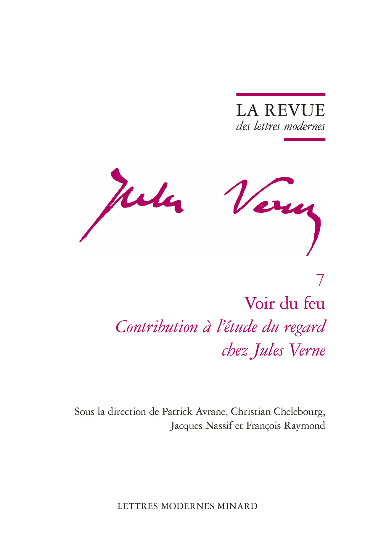 La Revue des lettres modernes