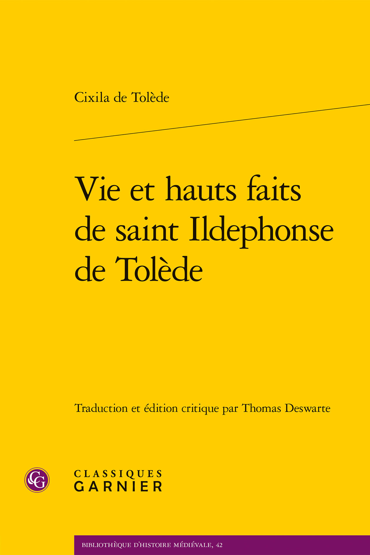 Vie et hauts faits de saint Ildephonse de Tolède