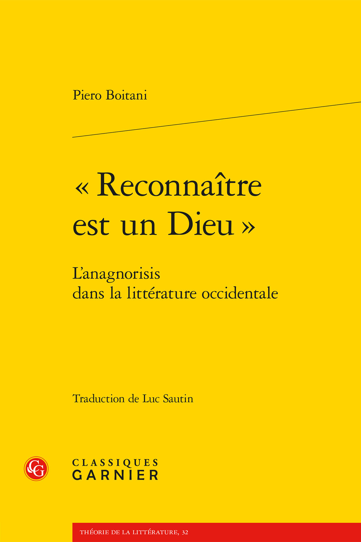 « Reconnaître est un Dieu »