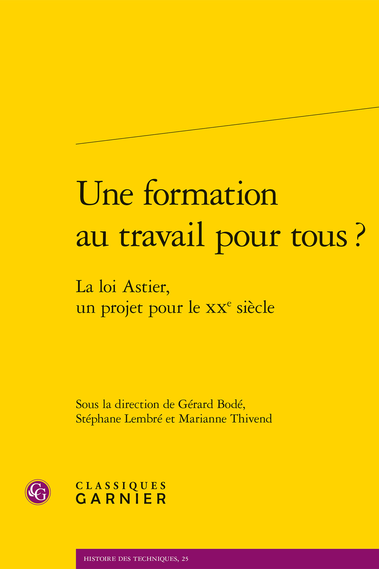 Une formation au travail pour tous ?