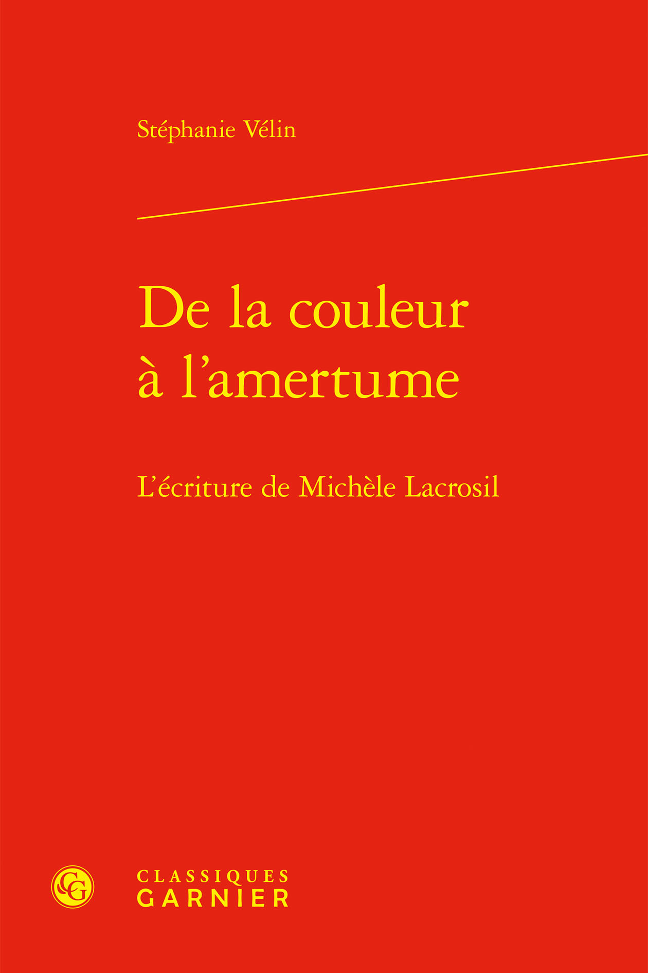 De la couleur à l'amertume