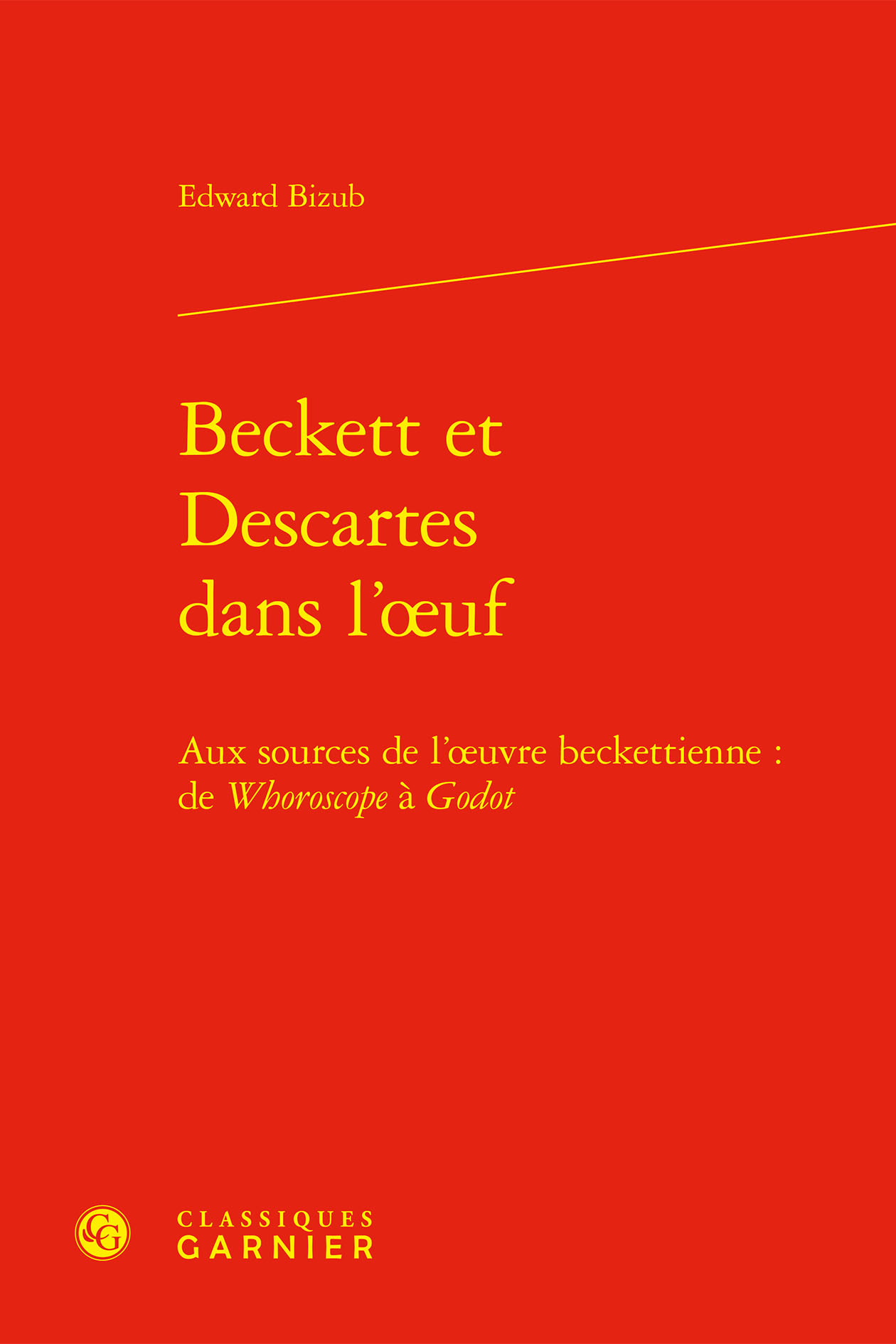 Beckett et Descartes dans l'oeuf