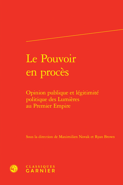 Le Pouvoir en procès