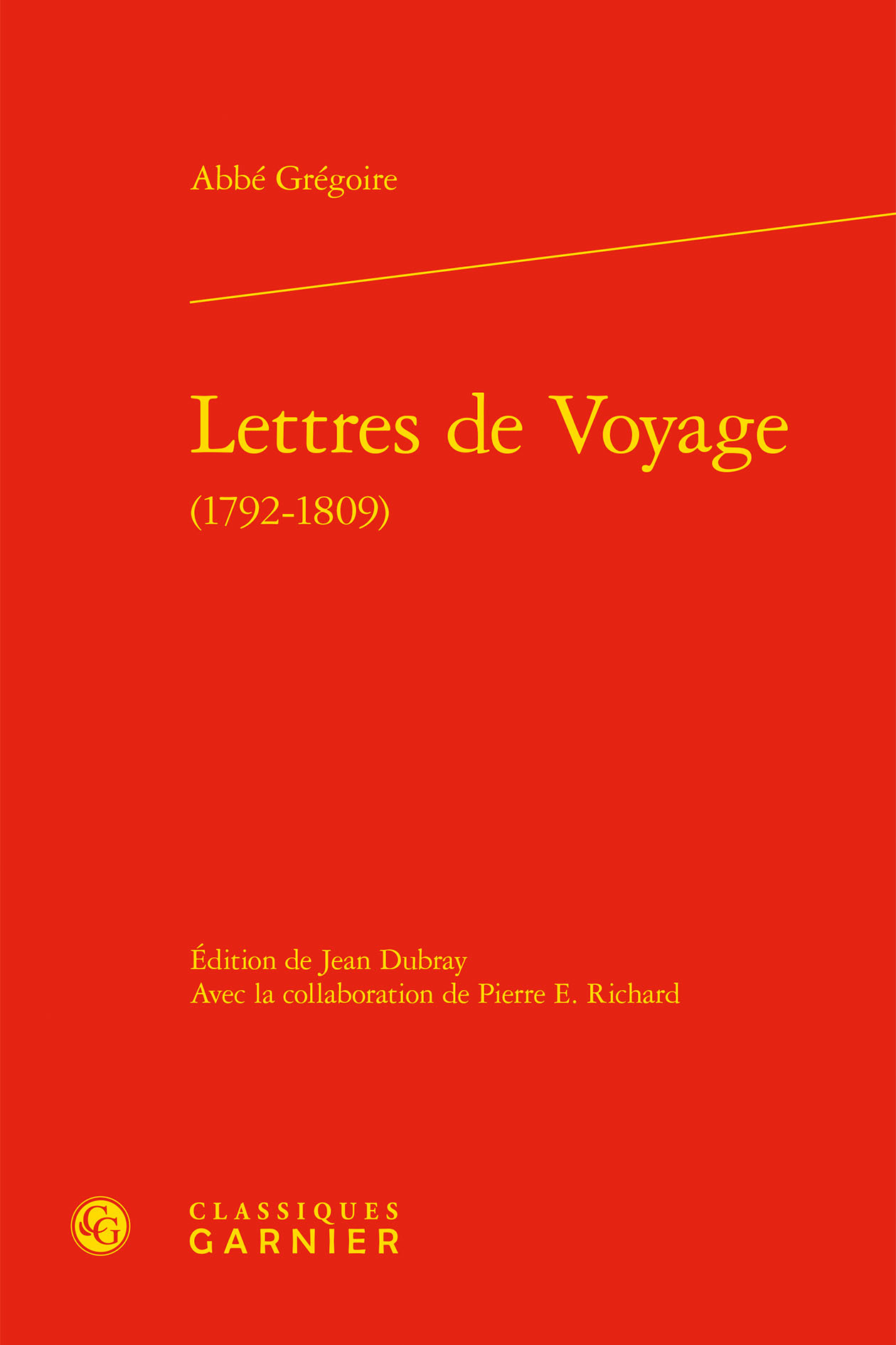 Lettres de Voyage